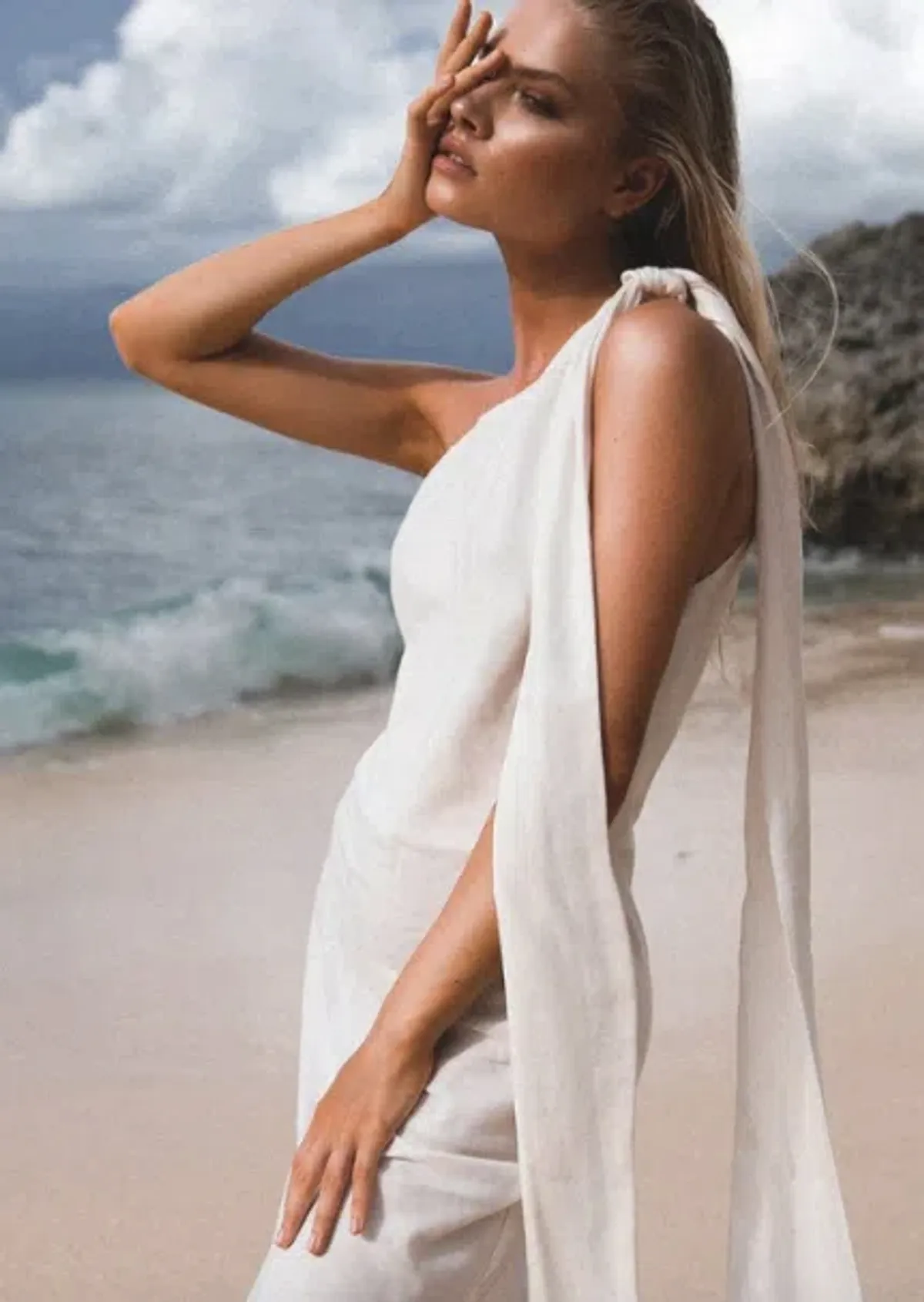 Winona Infinity Maxi Dress White Size 4 - Image 4