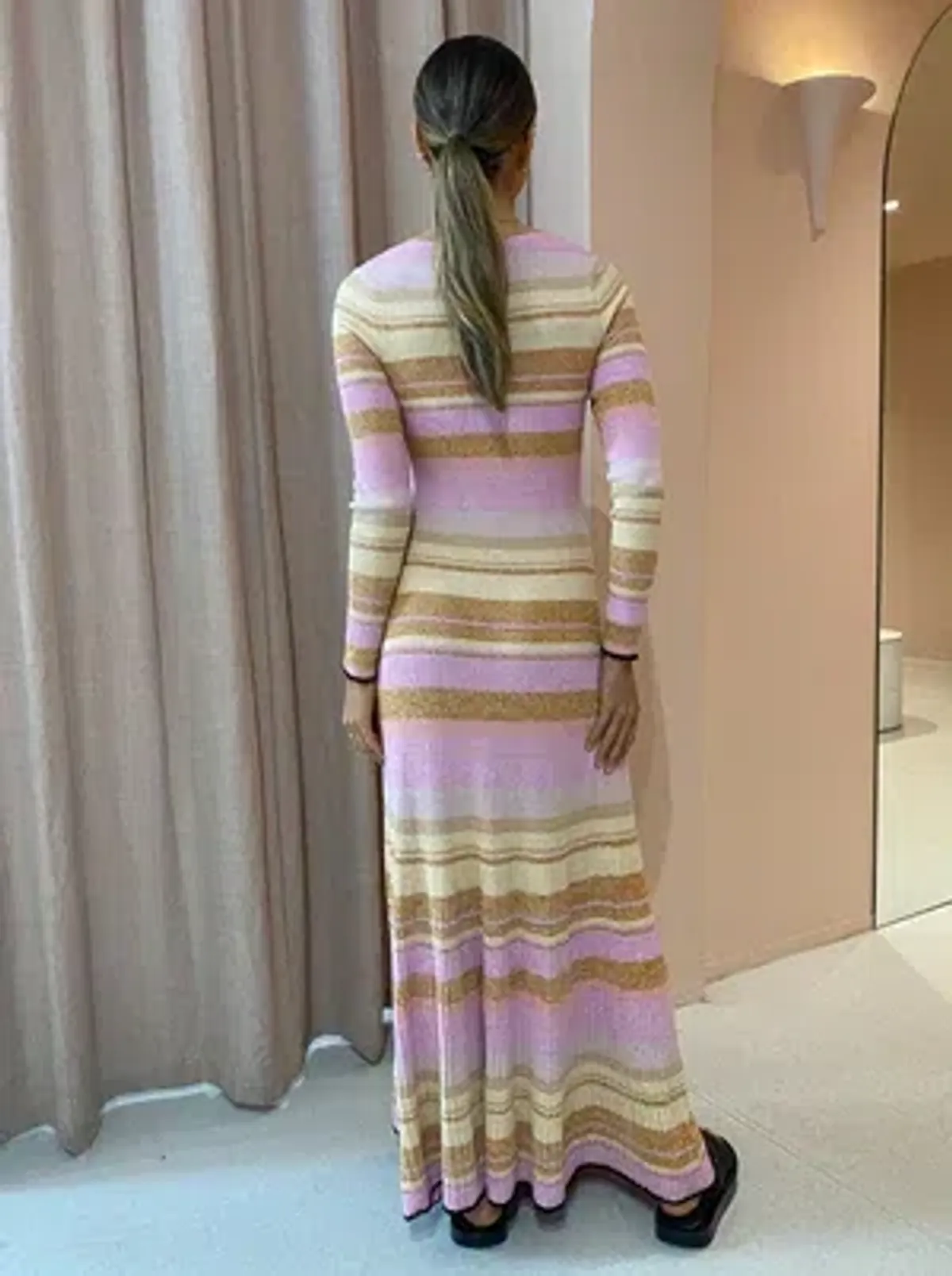 Hansen & Gretel Vienna Rainbow Dress Multi Size 8 - Image 4