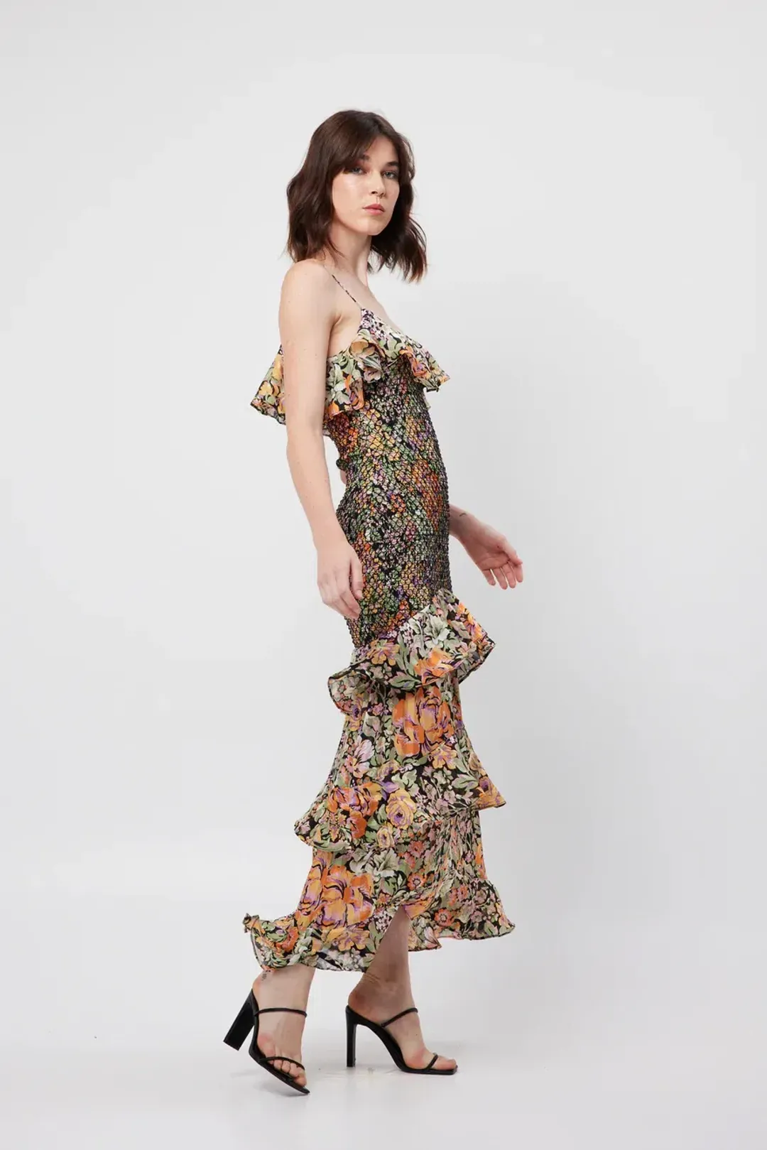 Elliatt Curatorial Maxi Dress Print Size 6  for rent on The Volte - main image