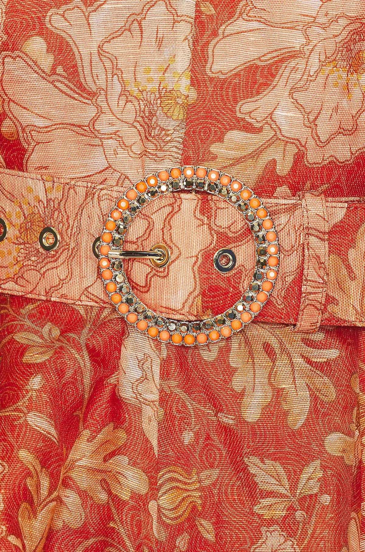 Zimmermann Kaleidoscope Mini Dress Amber Floral Size 1 / Au 10 - Image 5