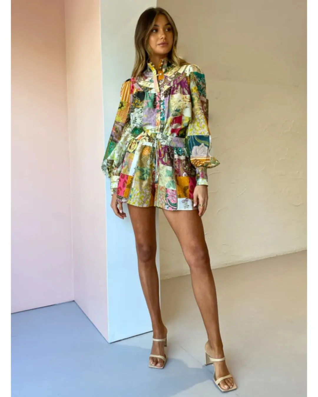 Alemais Hattie Short in Multi Size AU 6 for rent on The Volte - main image