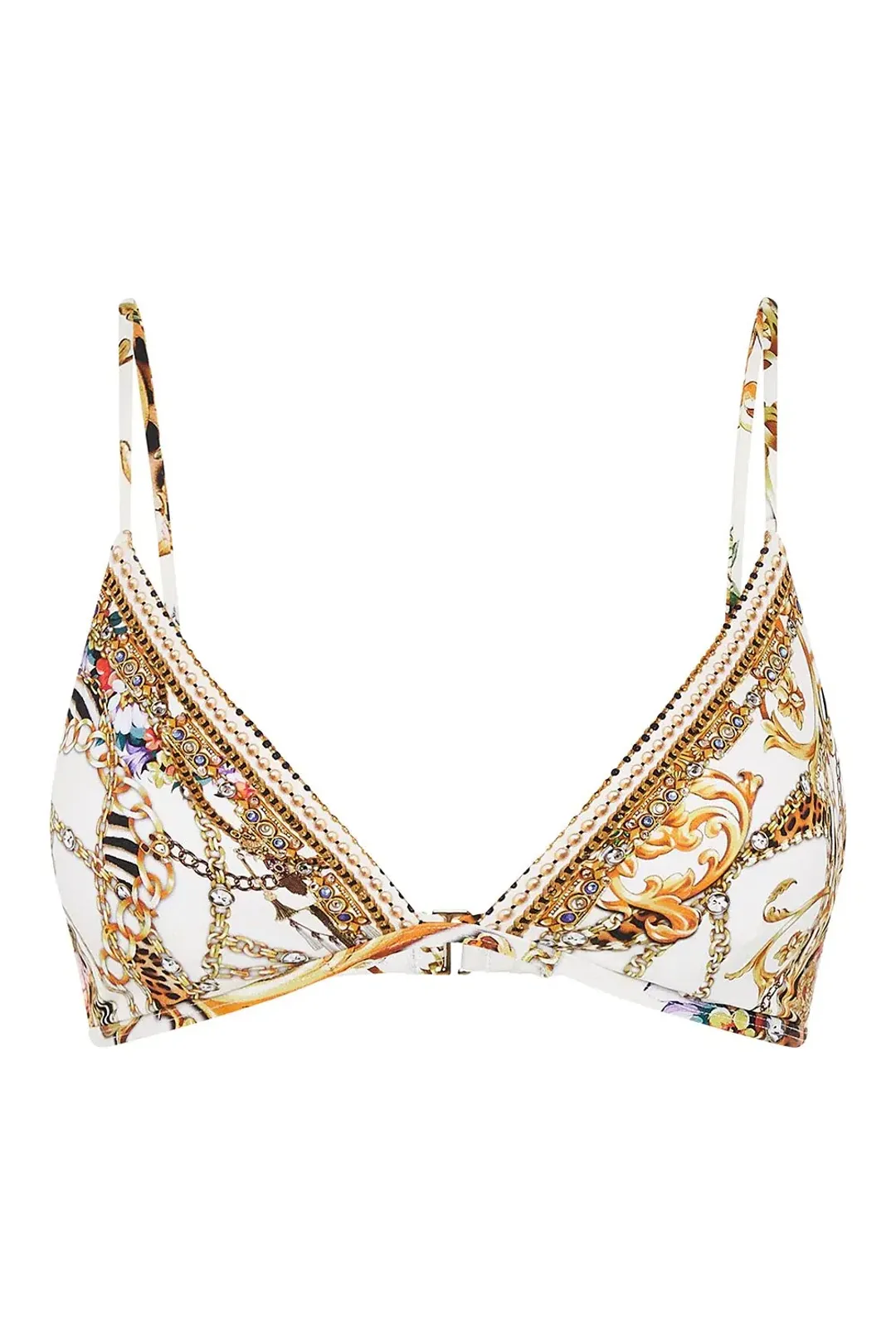 Camilla Reign Supreme Bralette & Tiered Maxi Skirt Set Size Print S/XS  for rent on The Volte - main image