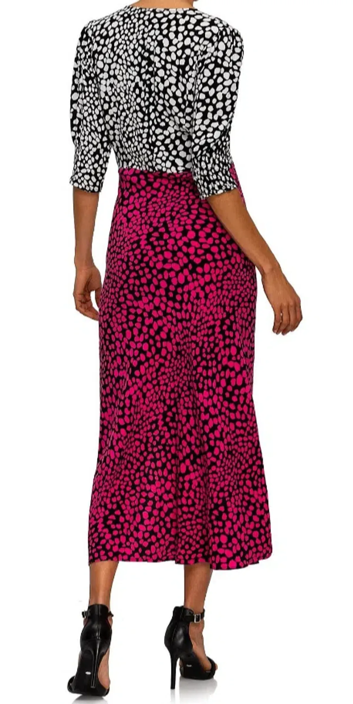 Rixo London Dress Animal Print Size 8 - Image 2