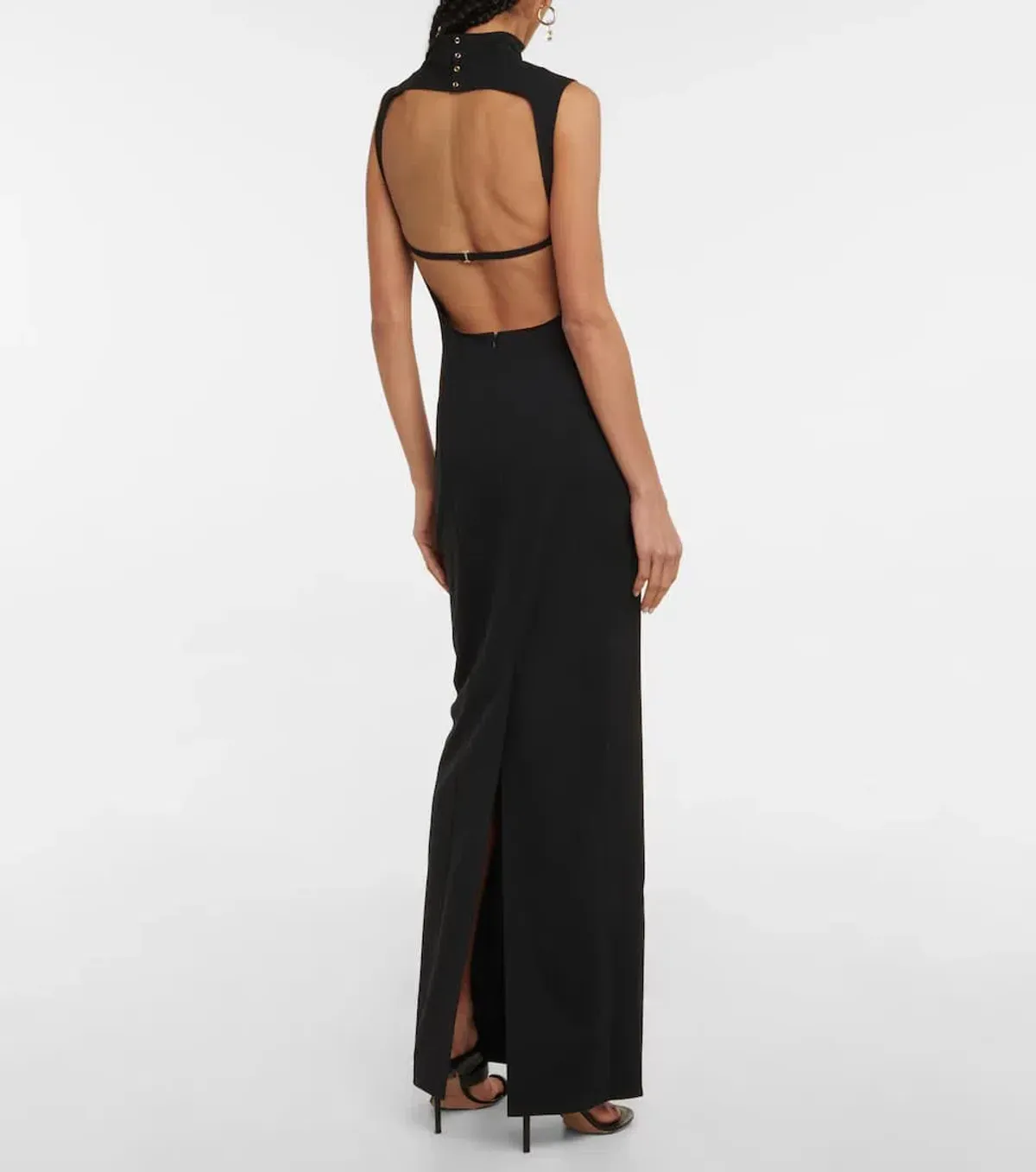 Jacquemus La Robe Palmi Maxi Dress Black Size 38 - Image 3