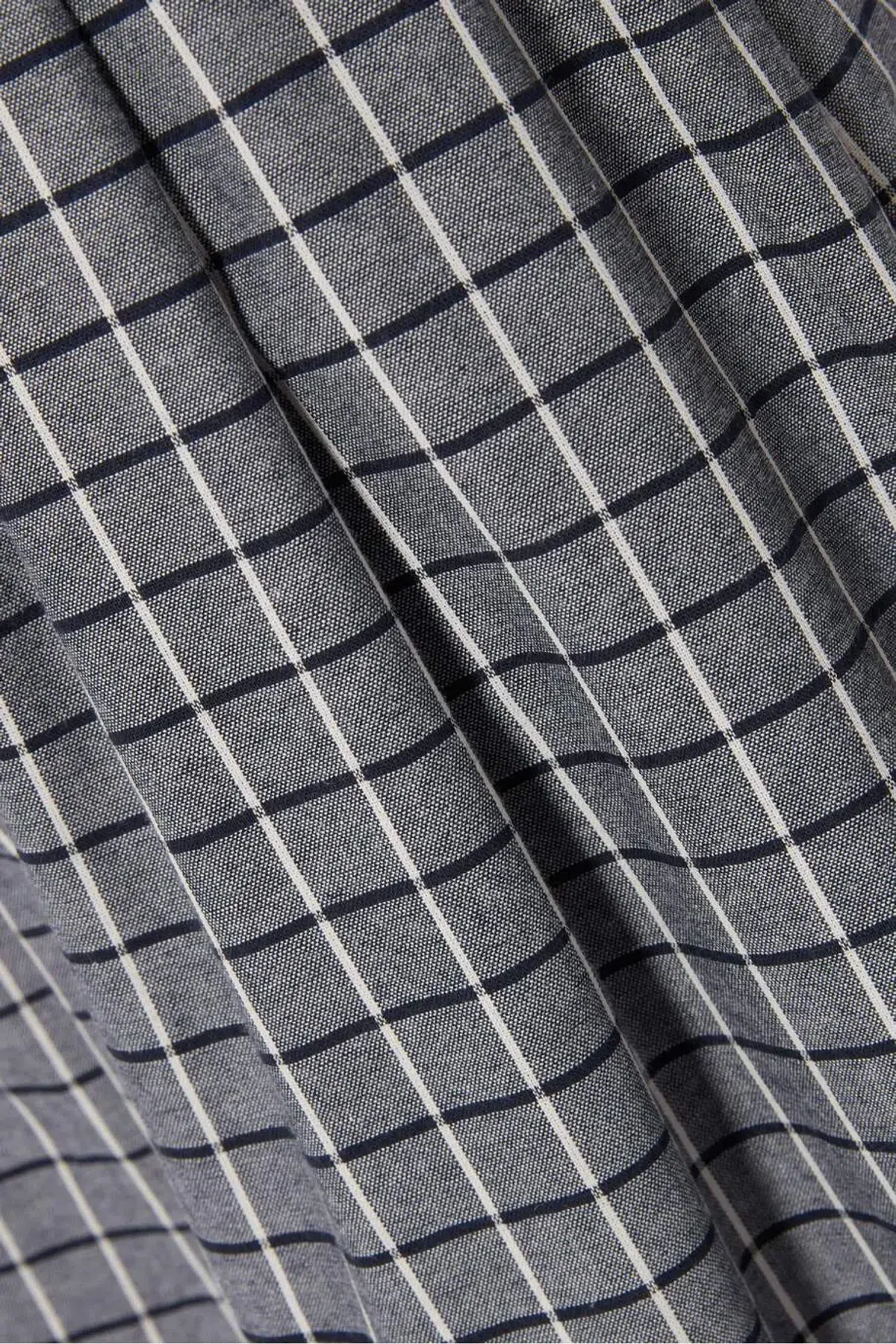 Acler Cunningham Pants Grey Check Print Size AU 6 - Image 4