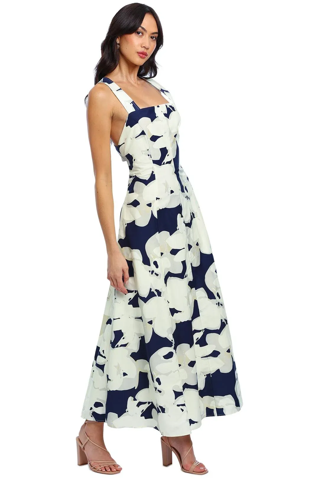 Camilla and Marc Marquez Dress Print Size 6 for rent on The Volte - main image