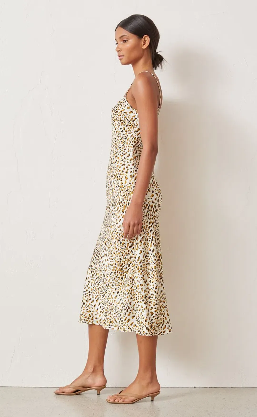 Bec & Bridge Catalonia Midi Dress Print Size 10 for rent on The Volte - main image