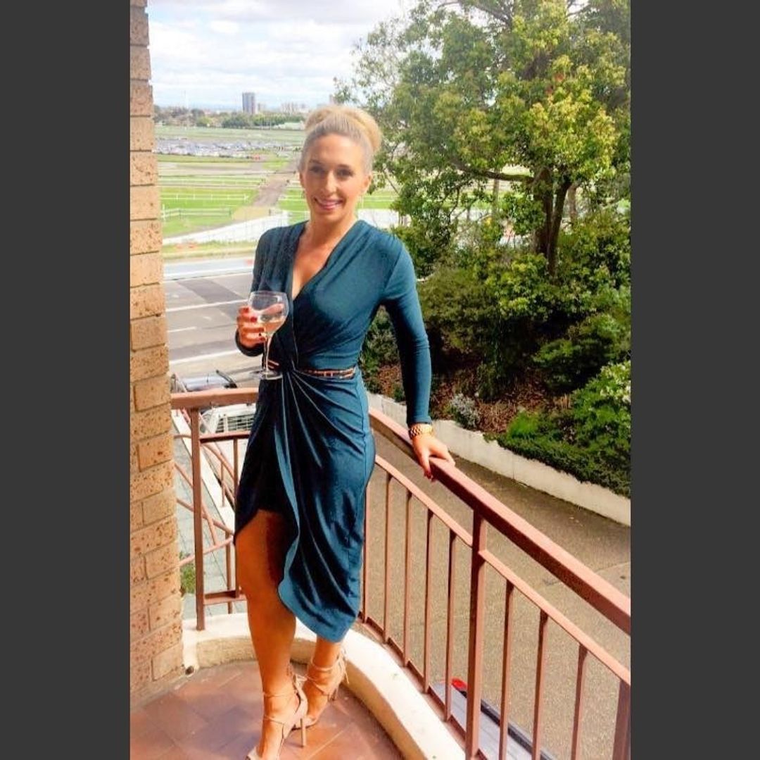 Sheike Green dress for rent on The Volte - main image