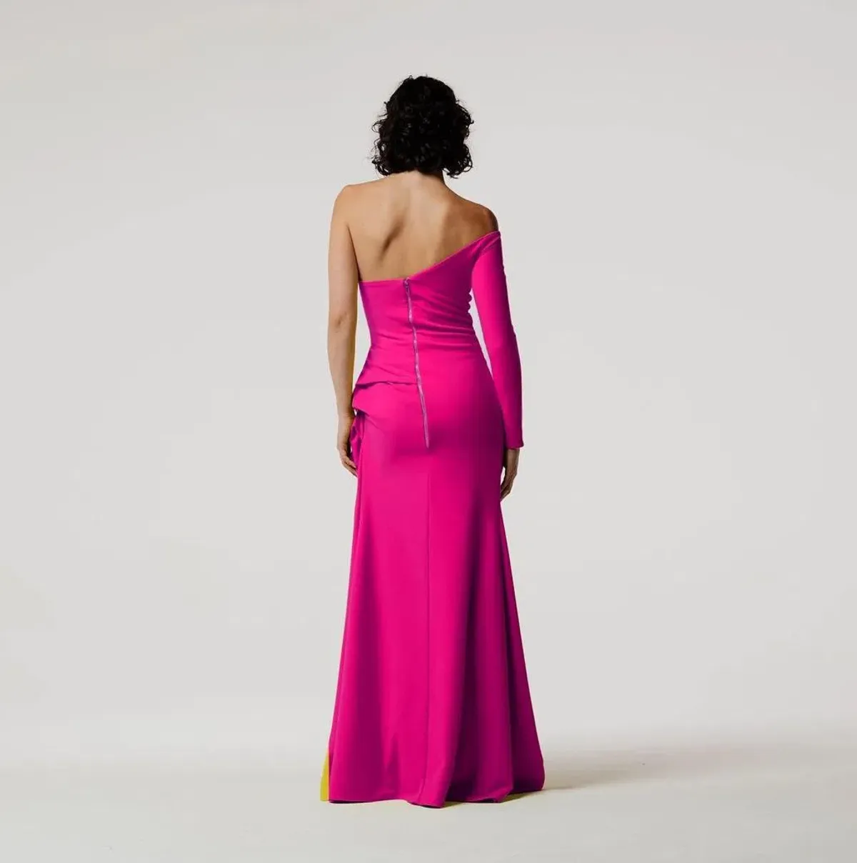 Meraki Knox Drape Gown Pink Size 8 - Image 5