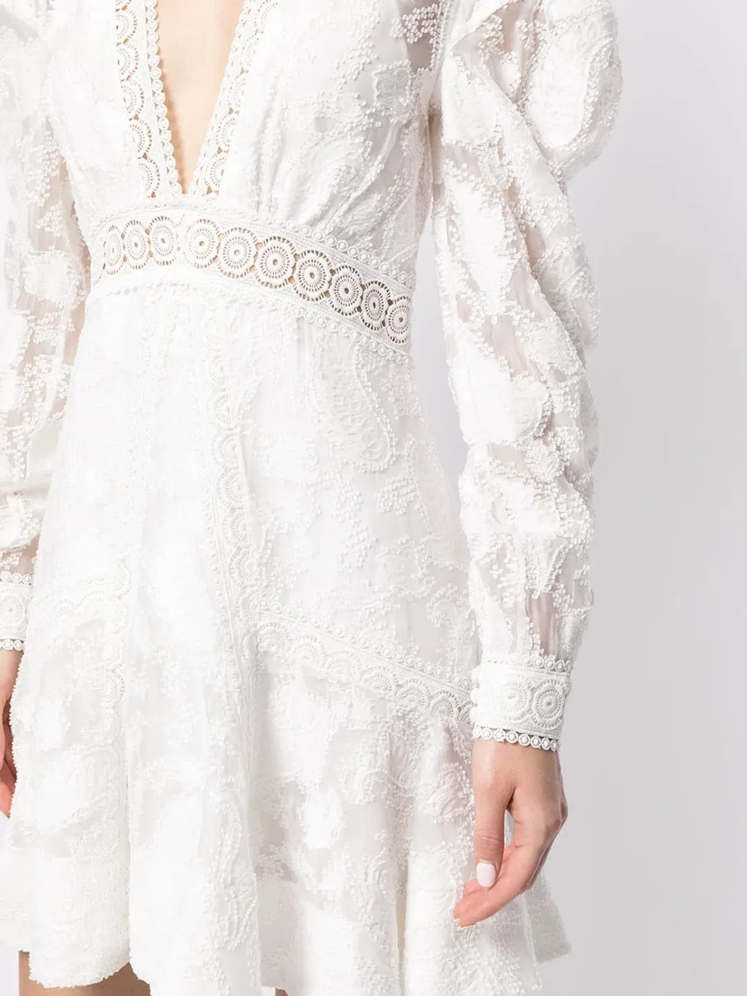 Acler Godson Dress In White Size 8 for rent on The Volte - main image