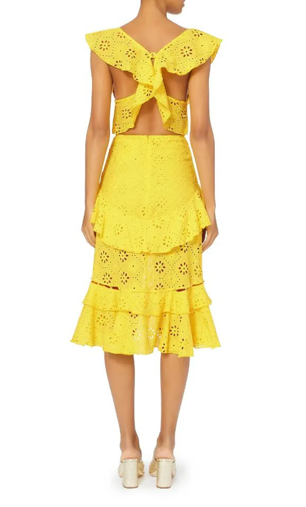 Alice McCall Clair De Lune Dress in Lemon Daisy Size 10 - Image 2