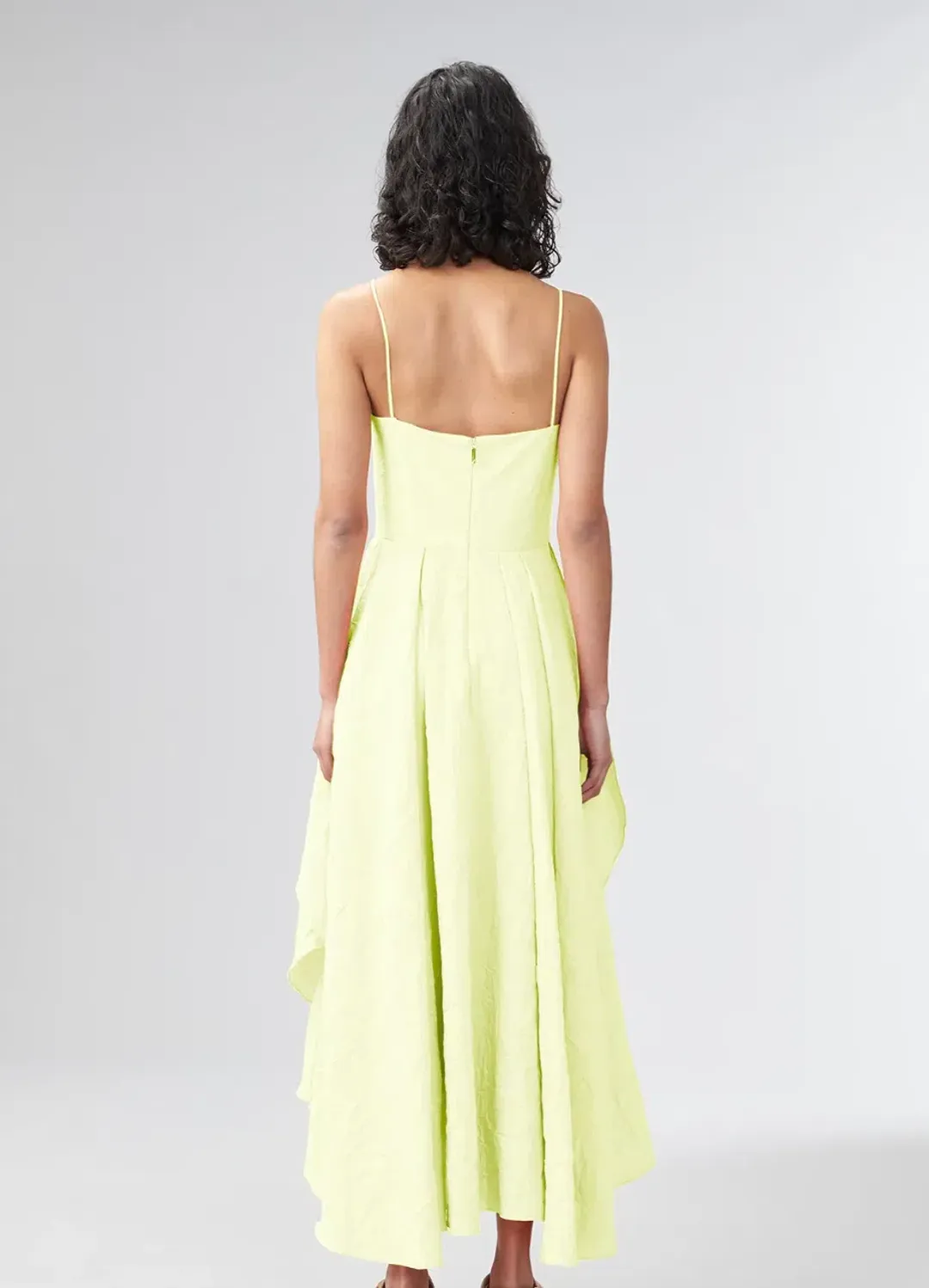 Ginger and Smart Euphoria Dress Citron Size 6 for rent on The Volte - main image