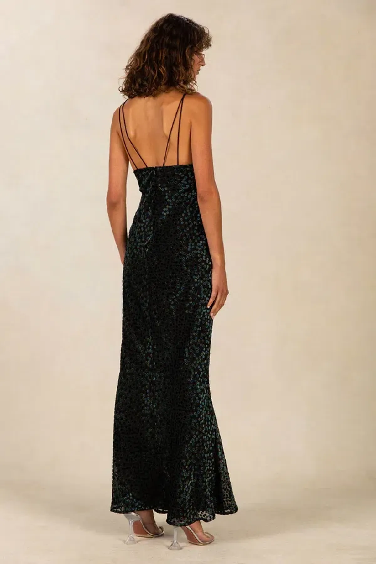 Misha Wilma Maxi Dress Print Size 6 - Image 2