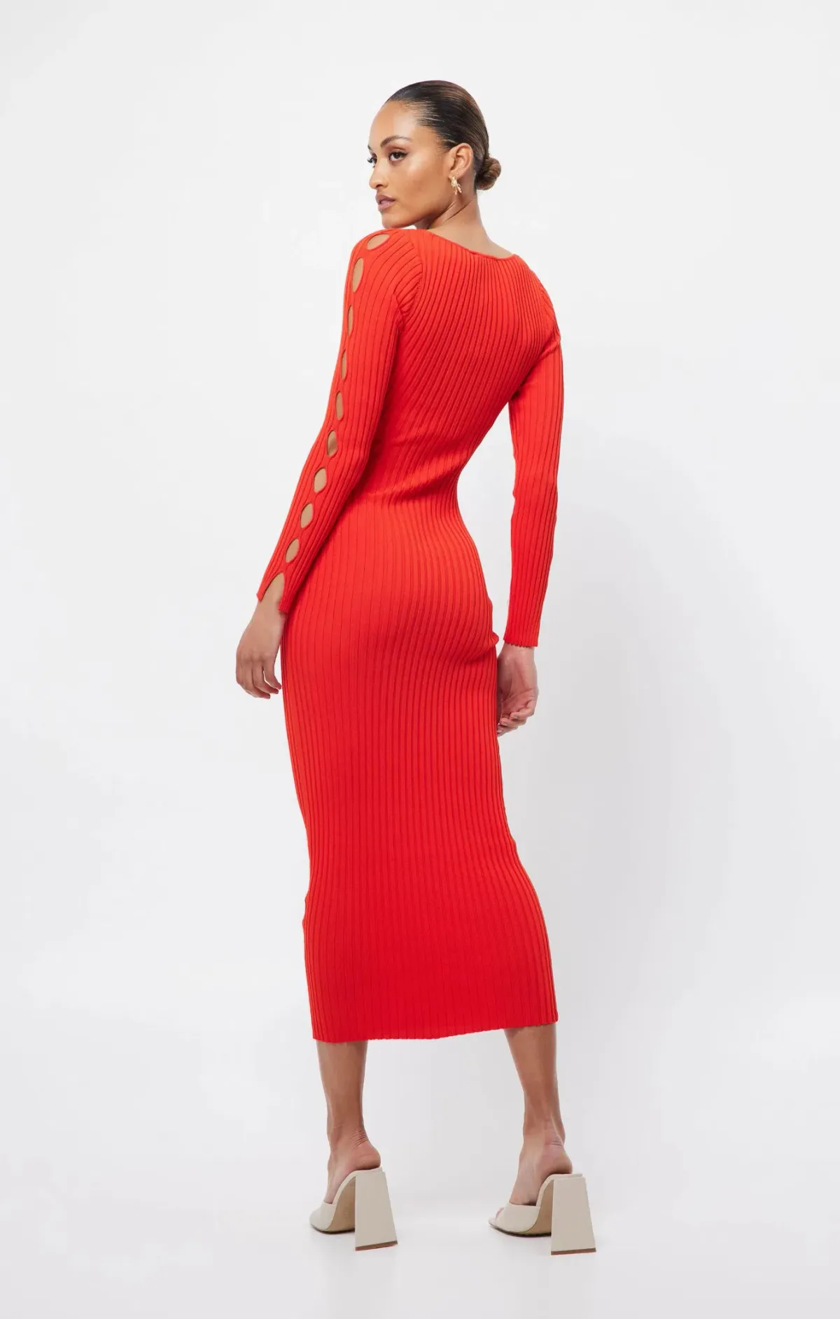 Mossman The Vivid Knit Dress Red Size 10 - Image 5