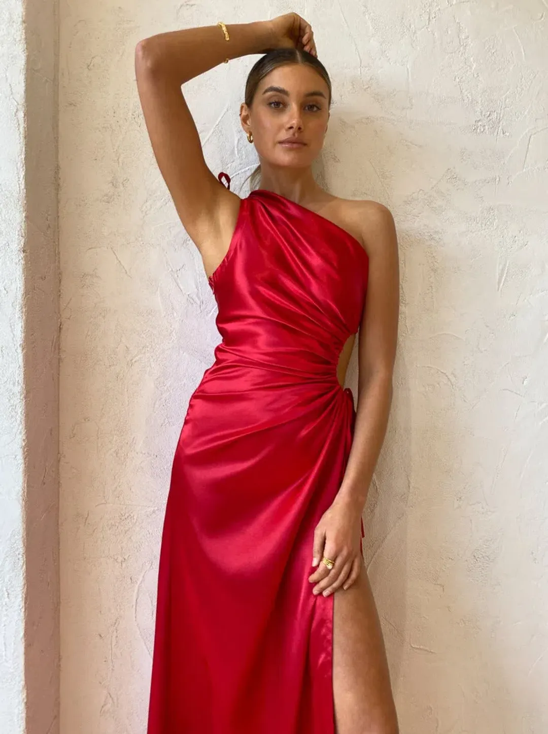 Sonya Moda Nour Maxi Dress Red Size 8 for rent on The Volte - main image