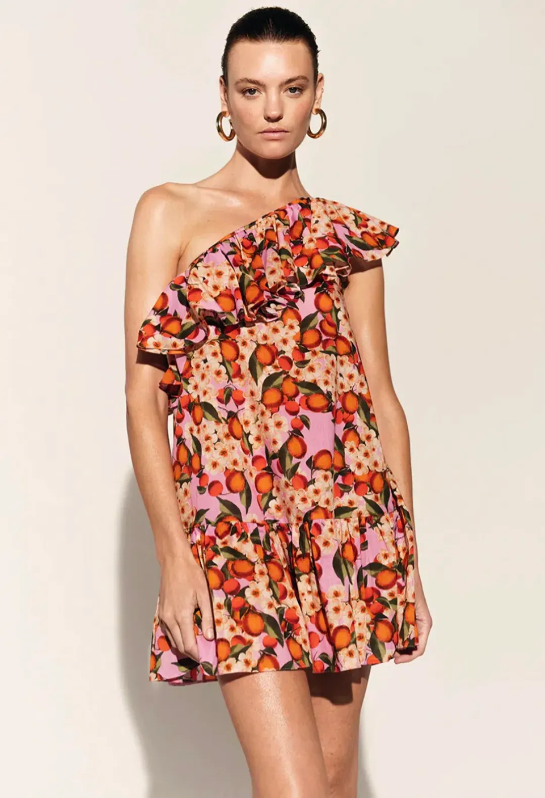 Borgo De Nor x Talia Collins Petra Linen Mini Dress Belisama Size 8 for rent on The Volte - main image