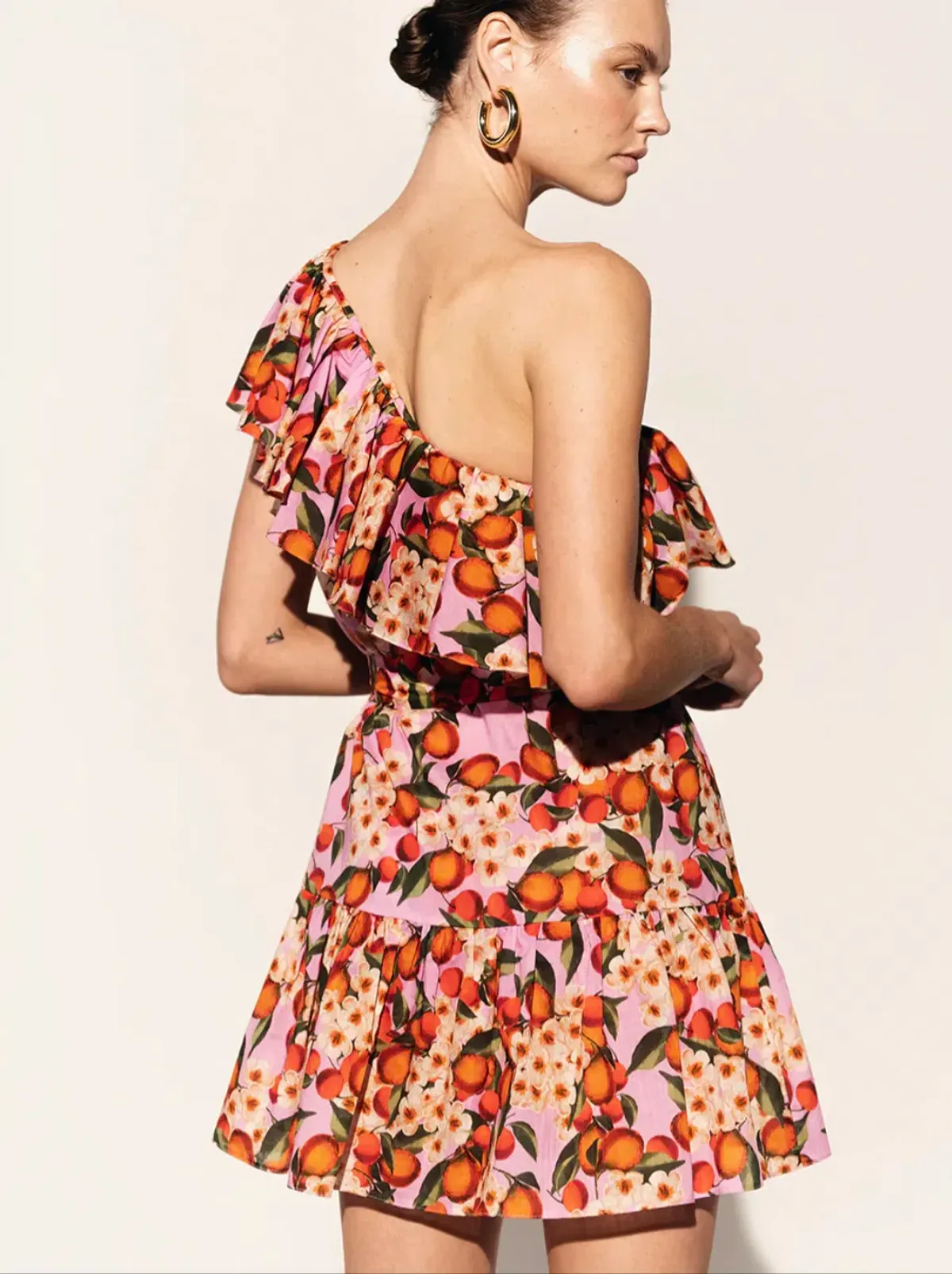 Borgo De Nor x Talia Collins Petra Linen Mini Dress Belisama Size 8 - Image 4