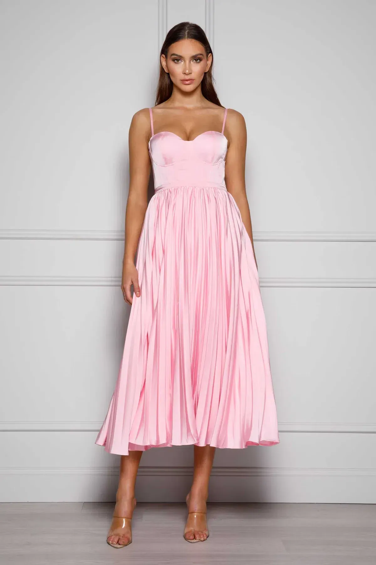 Elle Zeitoune Milan Dress Pink Size 8 - Image 1
