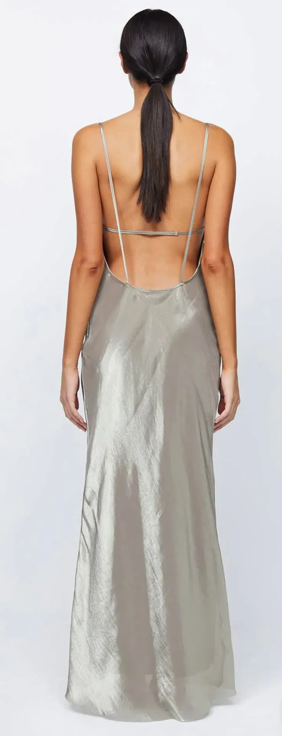 Bec & Bridge Fleur Maxi Dress Silver Size S / AU 8 - Image 6