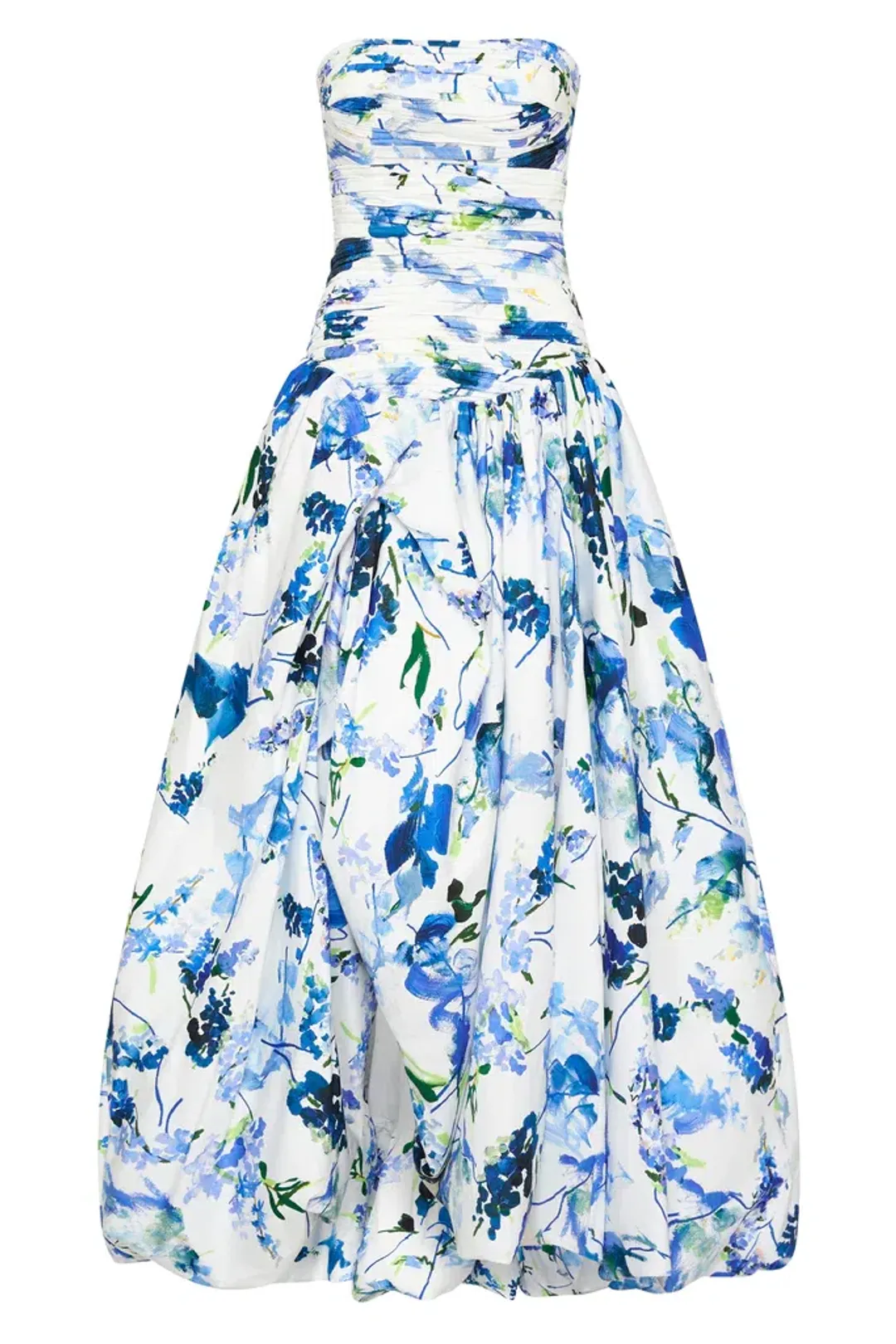 AJE Violette Bubble Hem Maxi Dress Lavenders of Provence Size 8 for rent on The Volte - main image