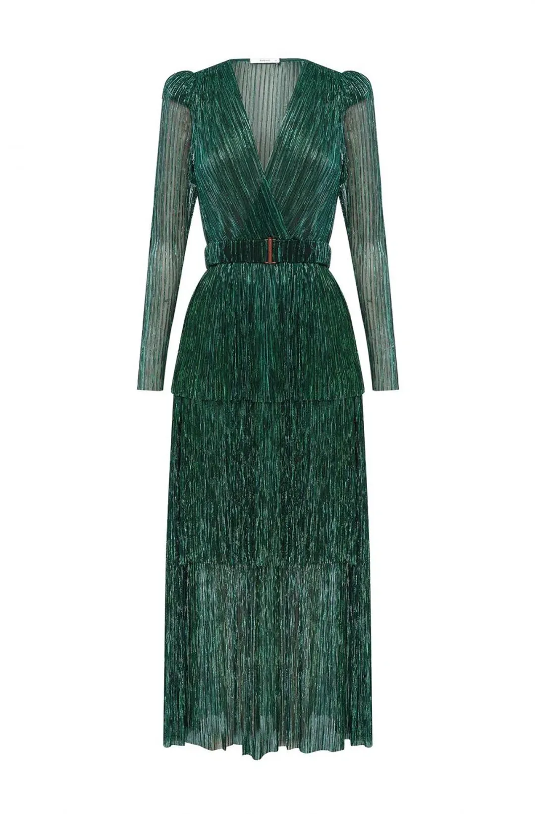 Sheike All That Sparkles Dress Green Size 8 for rent on The Volte - main image