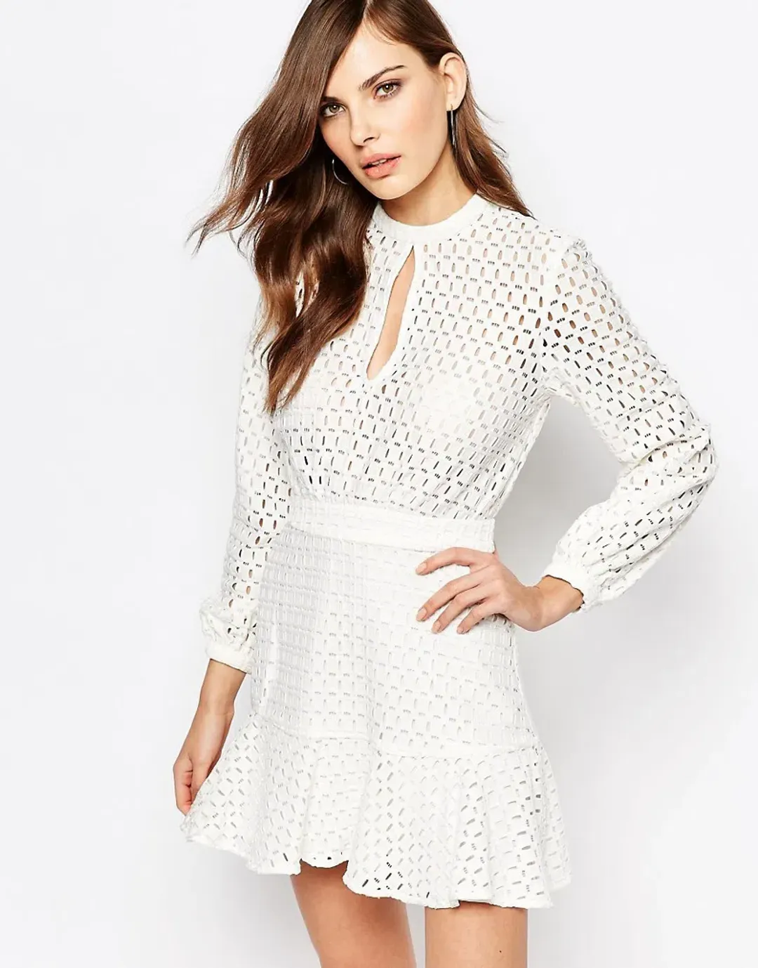 Finders Keepers Peacemaker Dress White Size S / AU 8 for rent on The Volte - main image