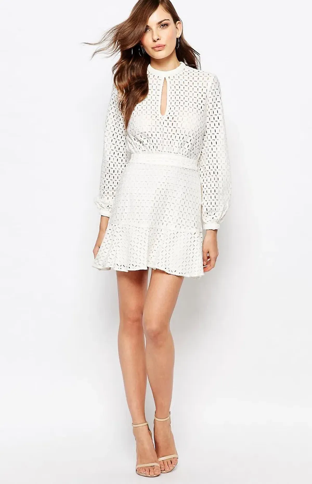 Finders Keepers Peacemaker Dress White Size S / AU 8 - Image 1