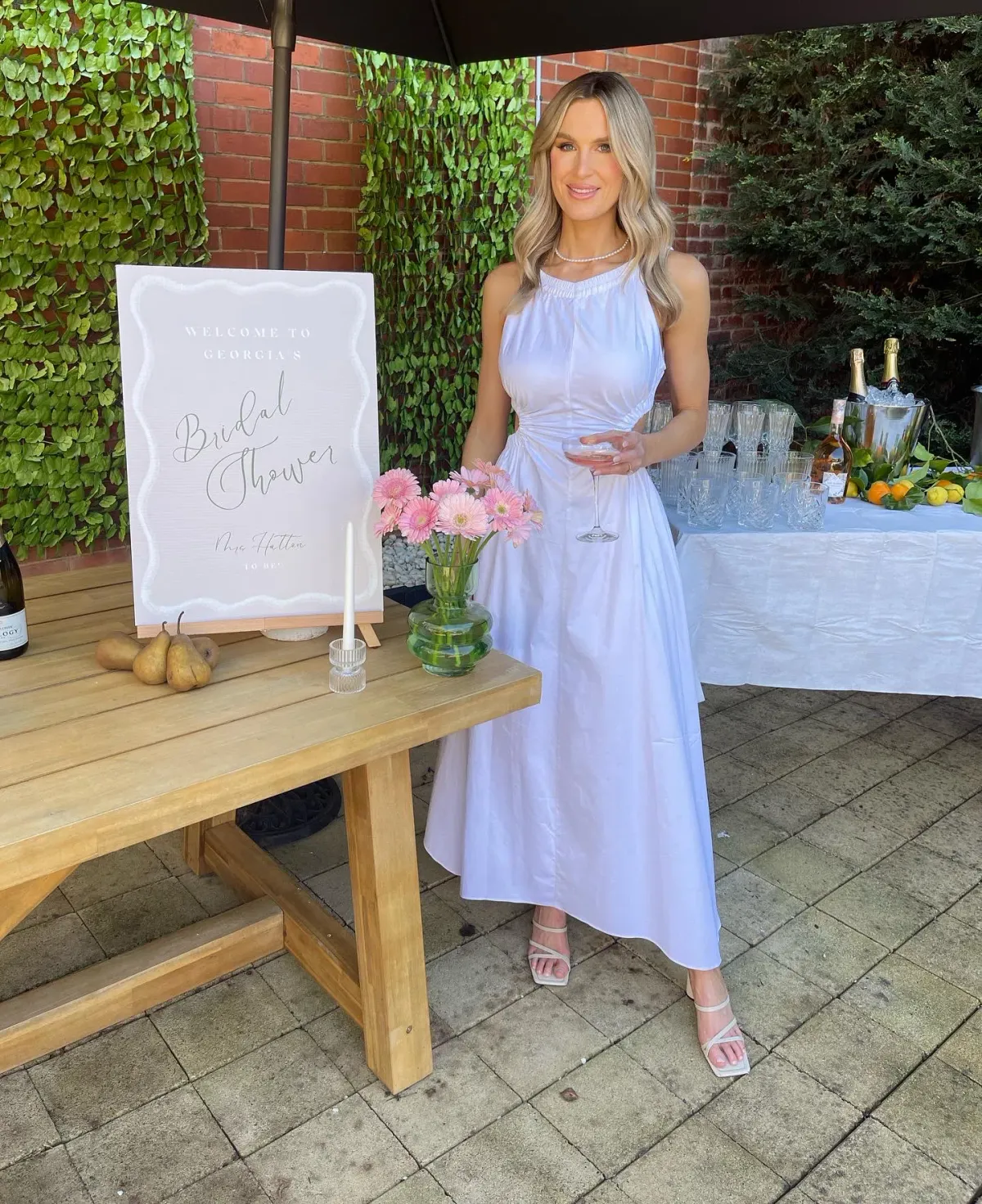 Camilla and Marc Coppola Dress White Size 8 - Image 4