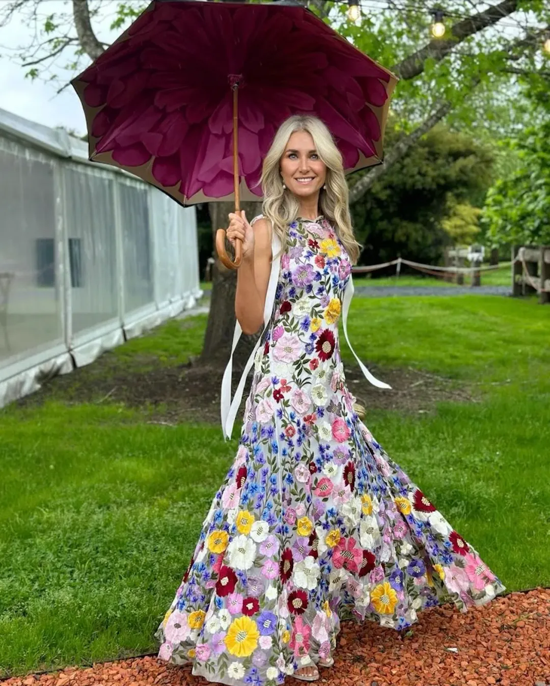 Rachel Gilbert Nya Gown Multi Size 1 / AU 8 for rent on The Volte - main image