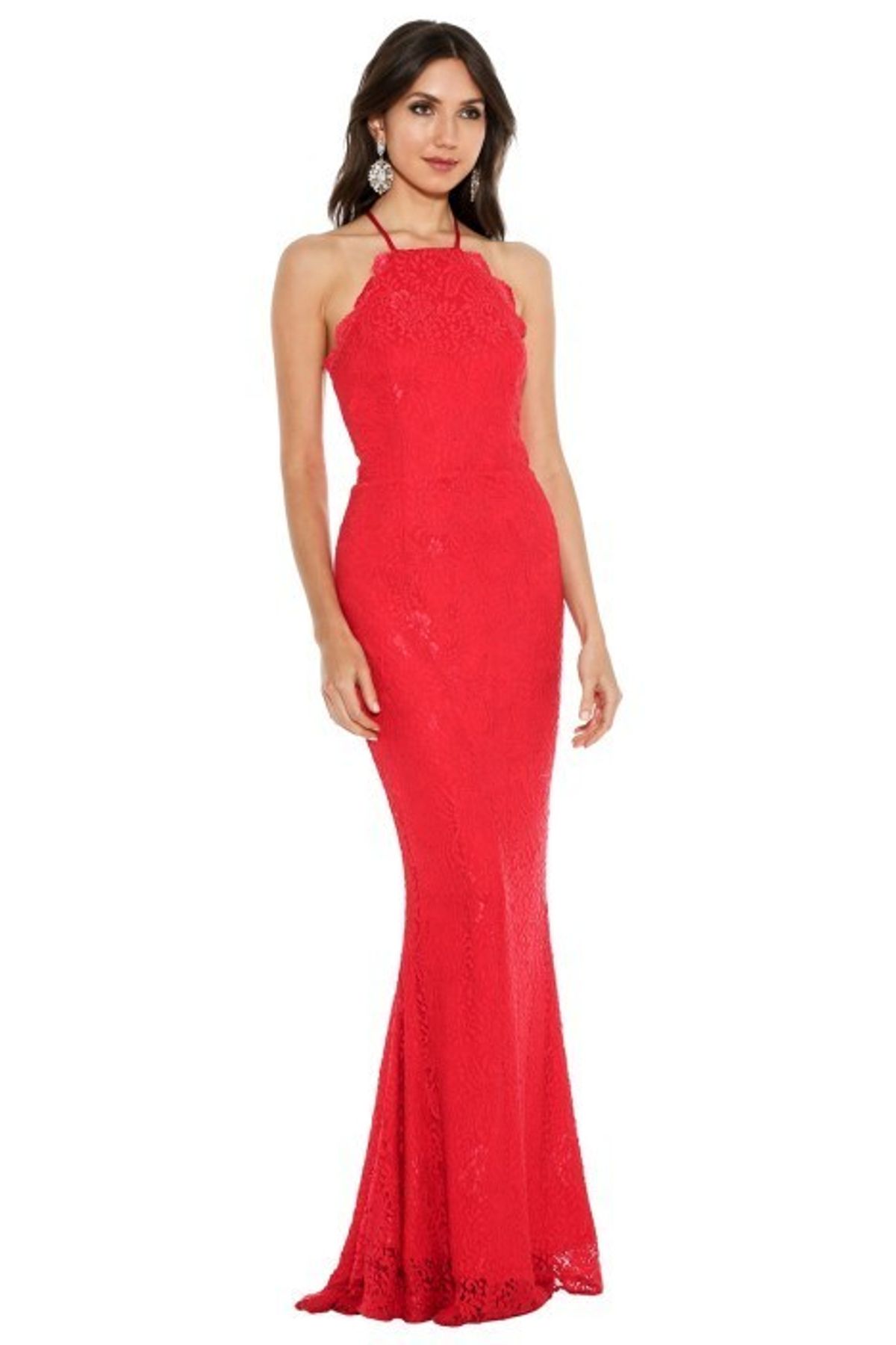 Elle Zeitoune Red Lace Lori Dress size 12 - Image 2