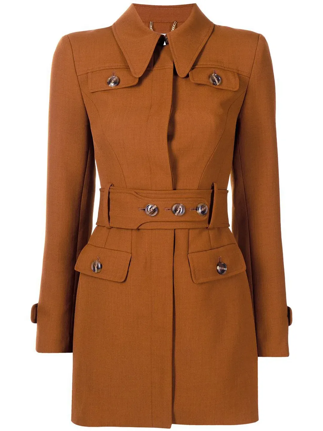 Alice McCall Journey Belted Blazer Dress Brown Size 10  for rent on The Volte - main image