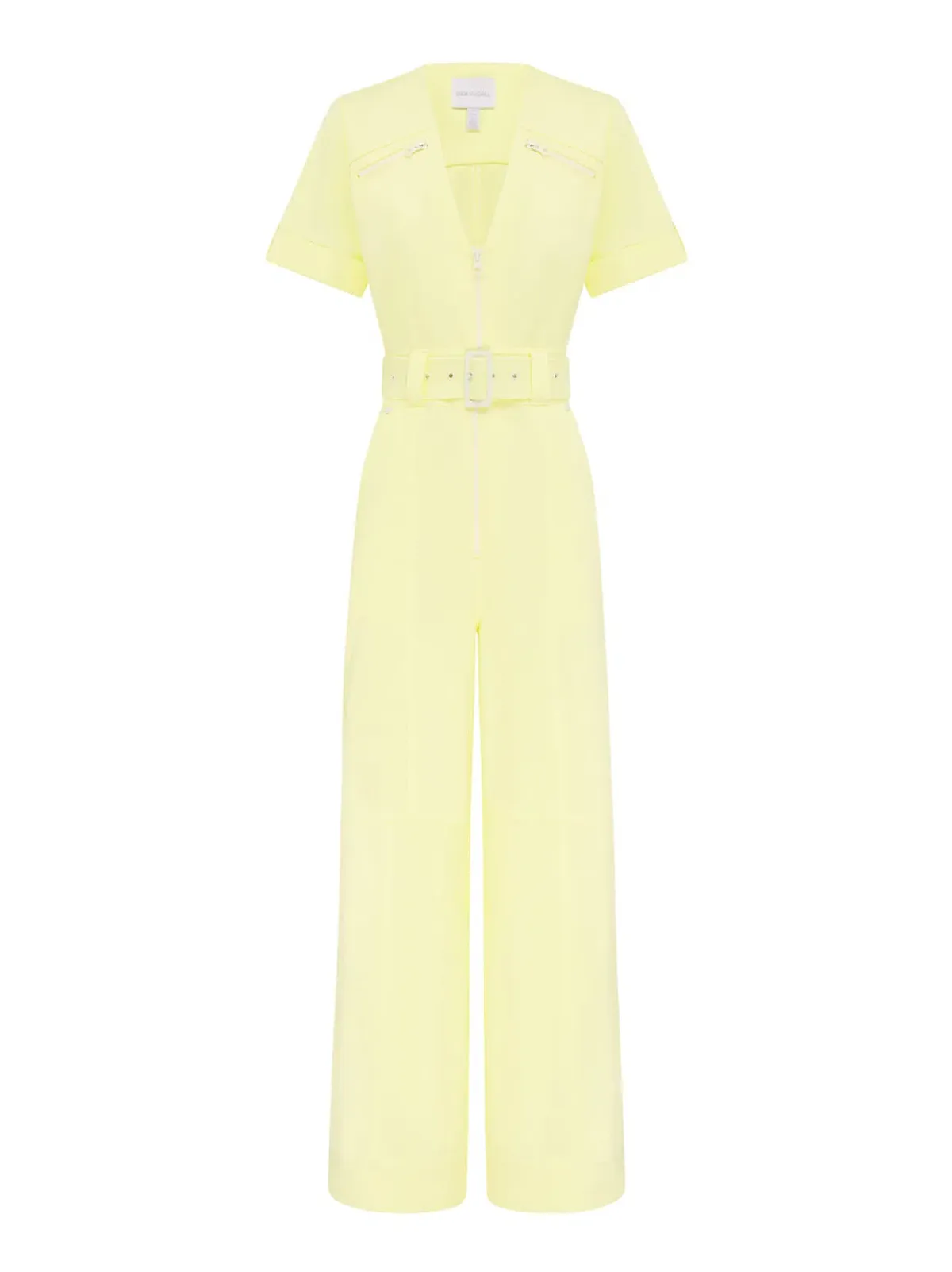 Alice McCall Daisy Dreams Jumpsuit in Citrus Yellow Size 8 - Image 4
