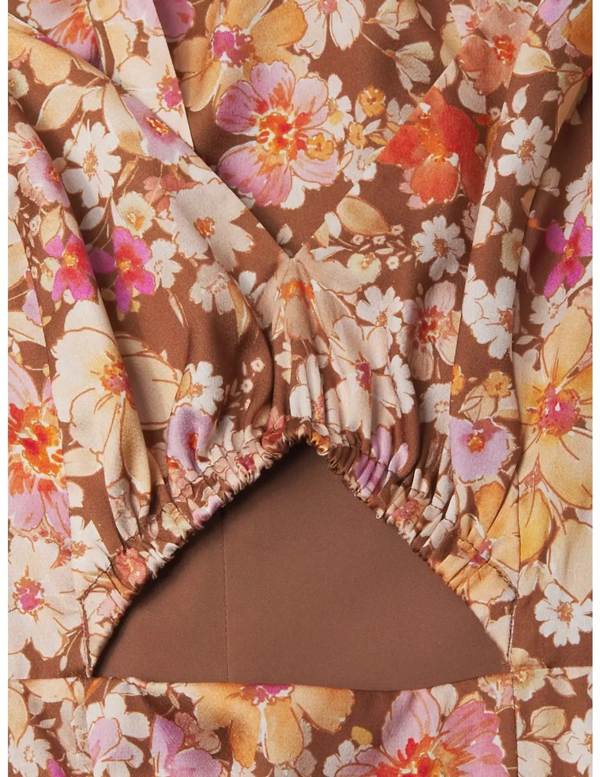 Hansen & Gretel Bisset Floral Midi Dress Print Size XS/ AU 6 - Image 4