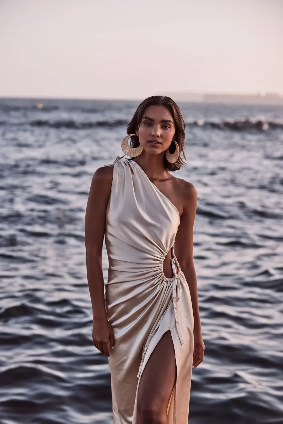 Sonya Moda Nour Dress Pearl Gold Size 8 for rent on The Volte - main image