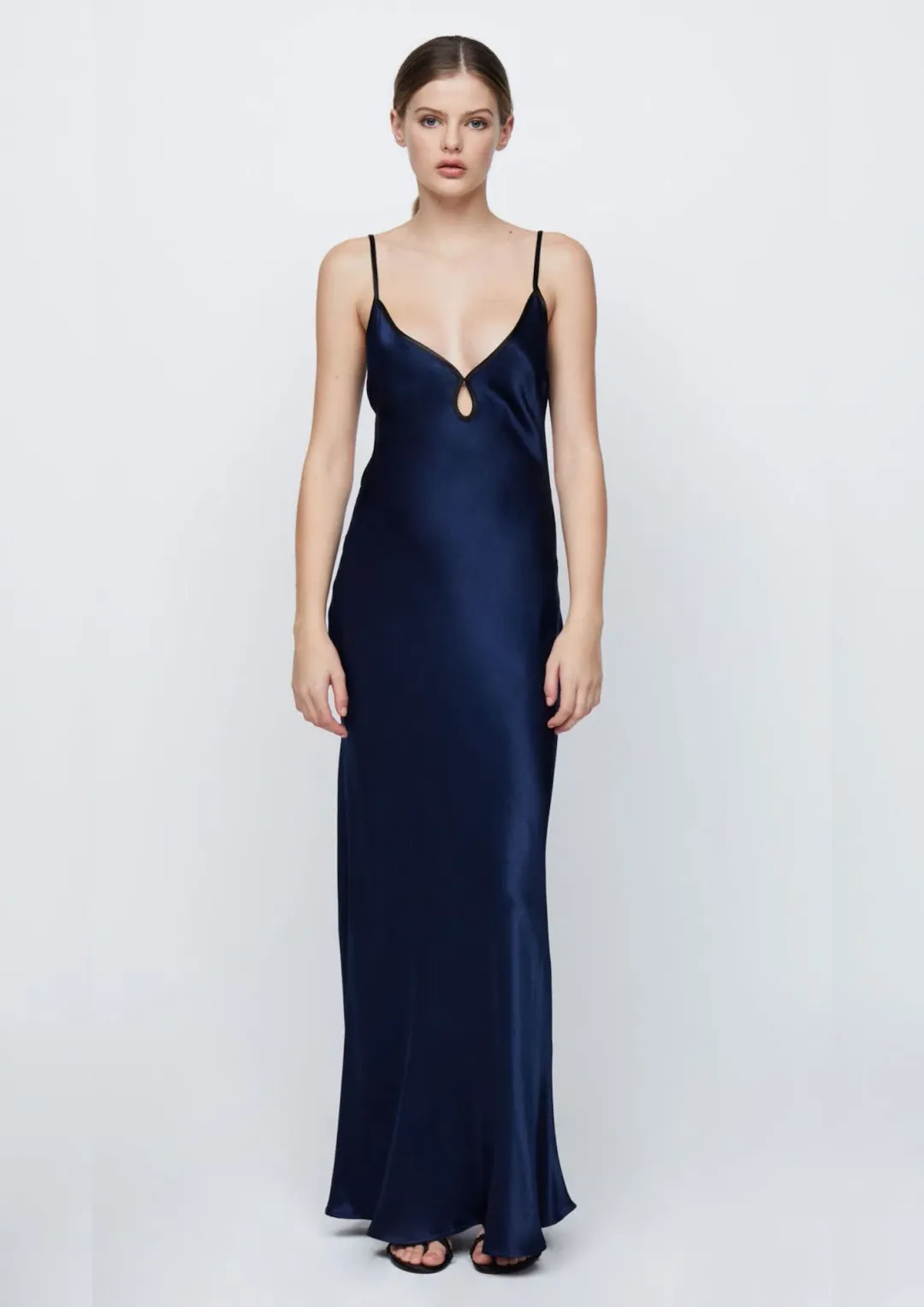 Bec & Bridge Cedar City Maxi Dress Navy Size 10 for rent on The Volte - main image
