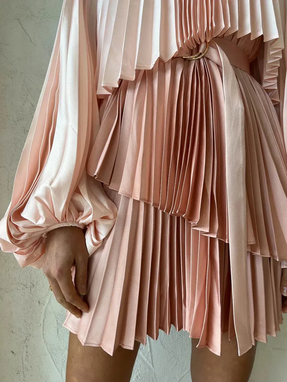 Acler Barnard Dress Gradient Pink Size 8 - Image 5