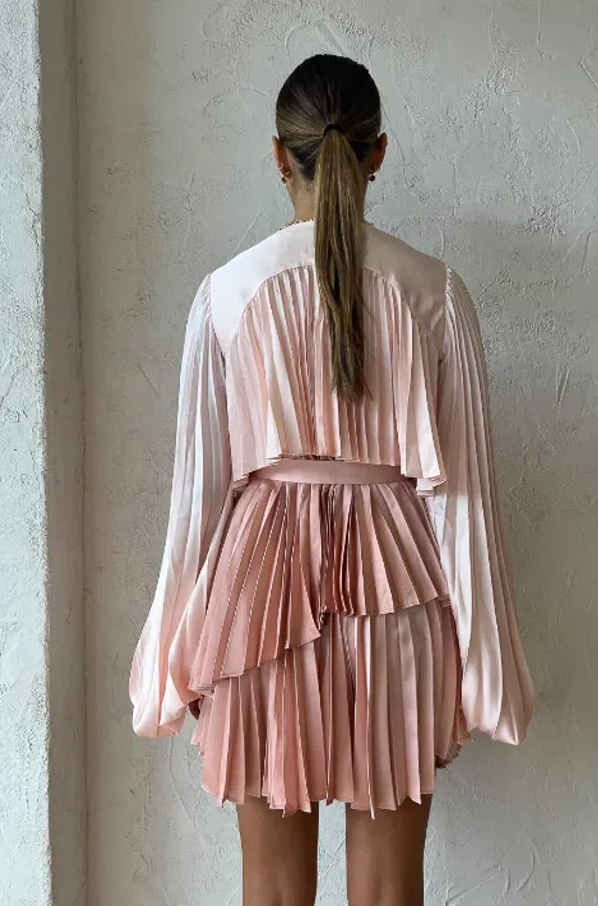 Acler Barnard Dress Gradient Pink Size 8 - Image 3