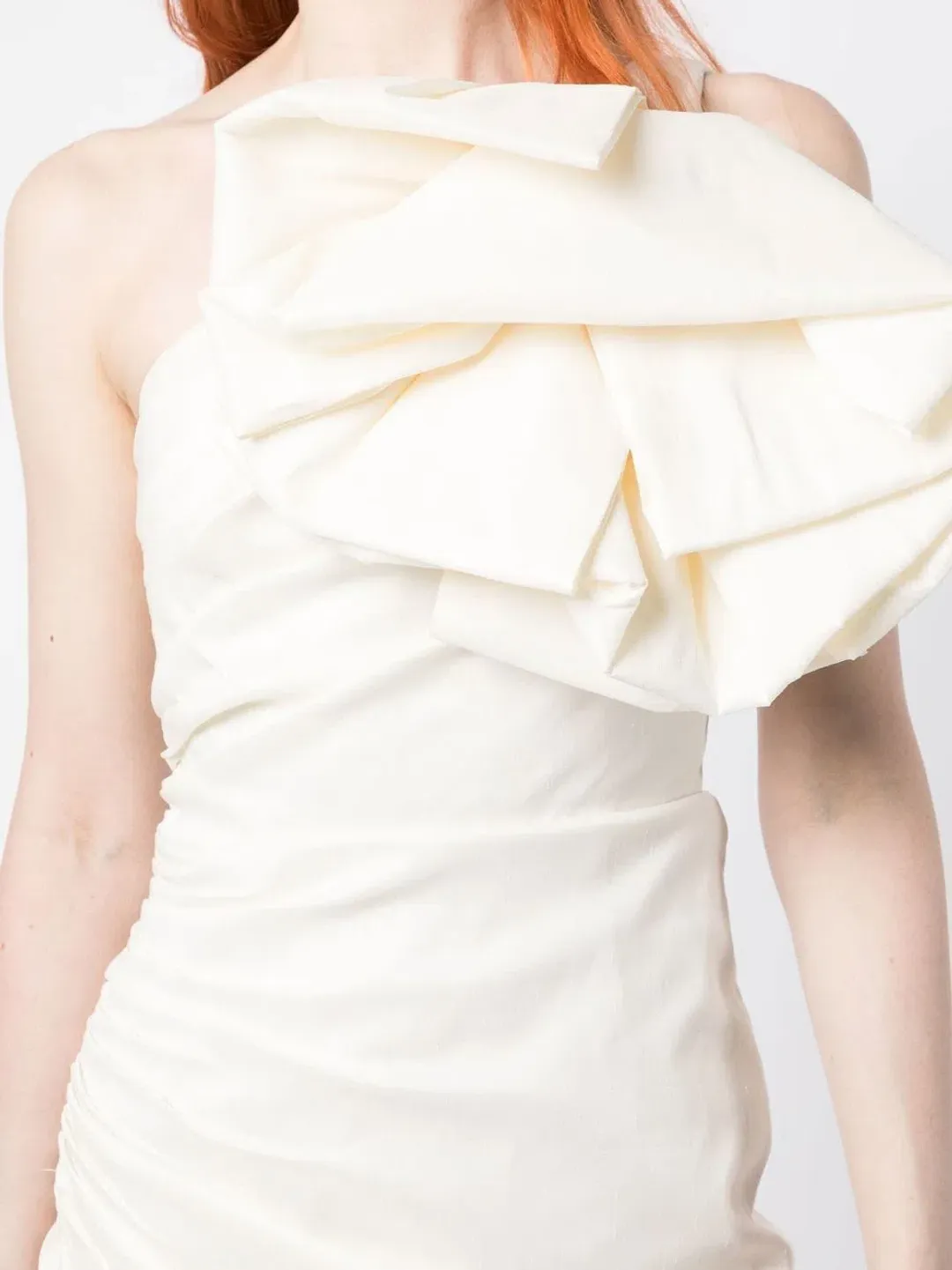 Rachel Gilbert Evana Mini Dress White Size 10 for rent on The Volte - main image