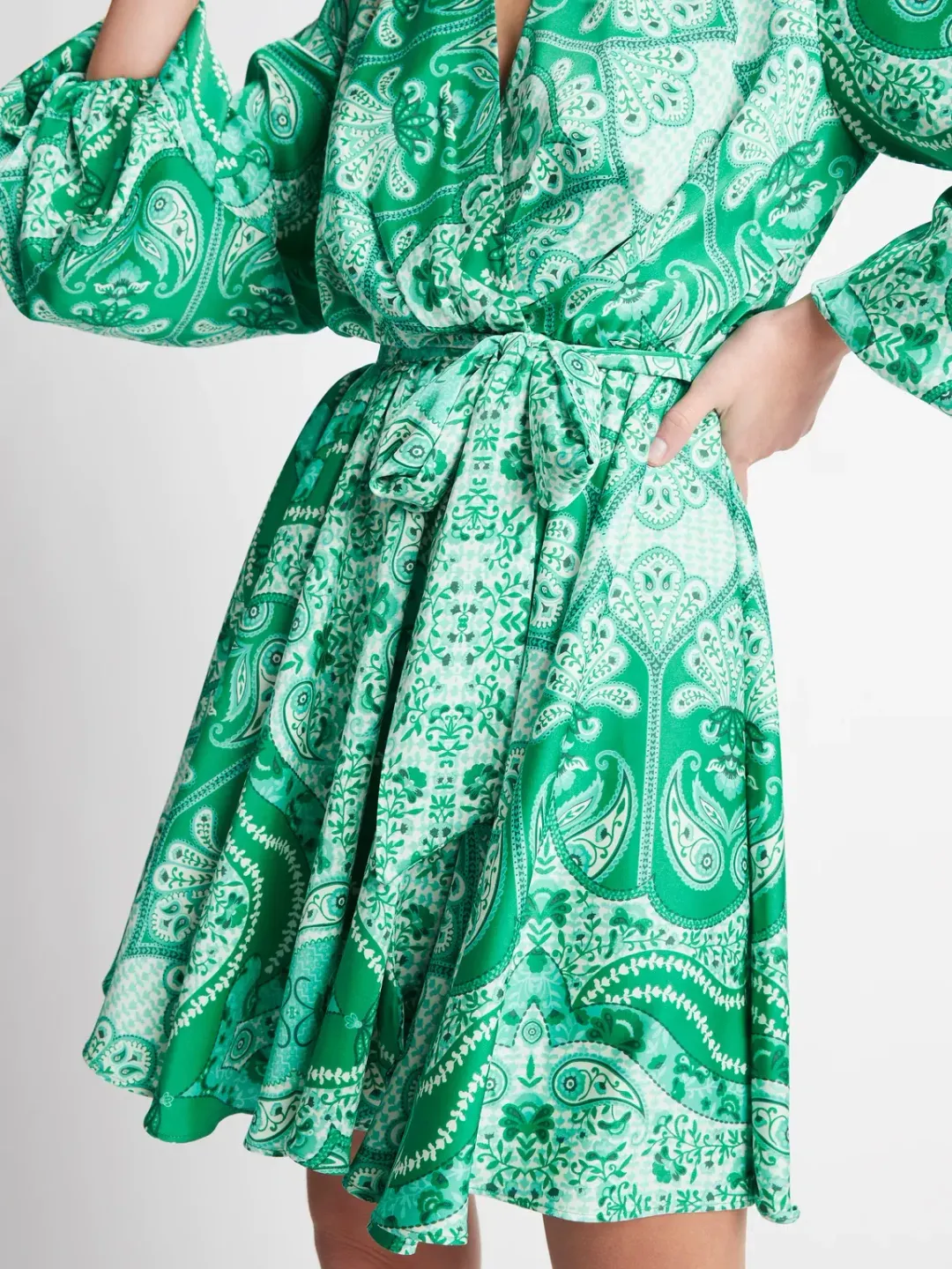 Sheike Jade Palace Dress Green Size 12 / L for rent on The Volte - main image