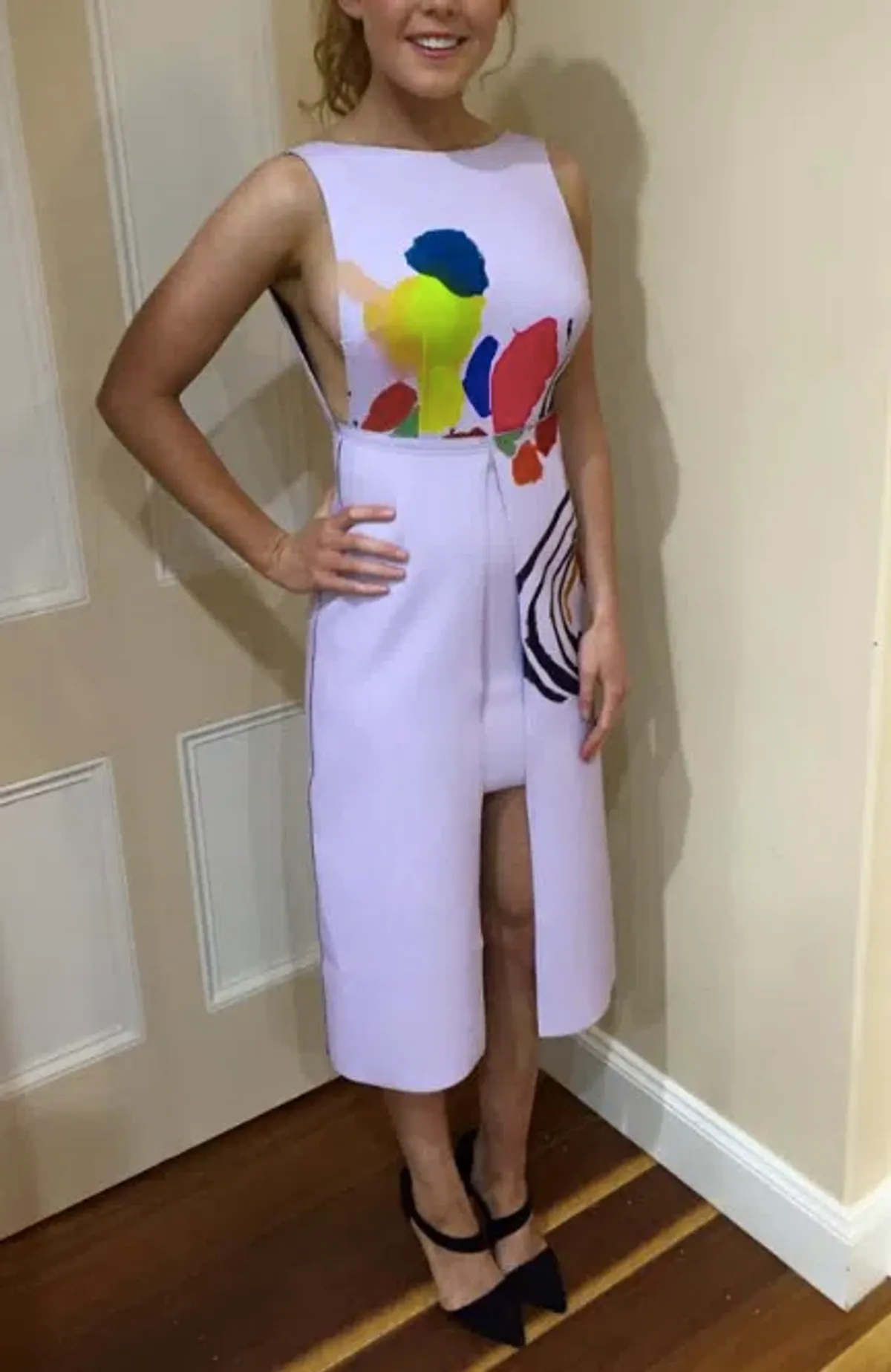 Alice McCall Multi Eye Candy Dress Lavender Size 6 - Image 3