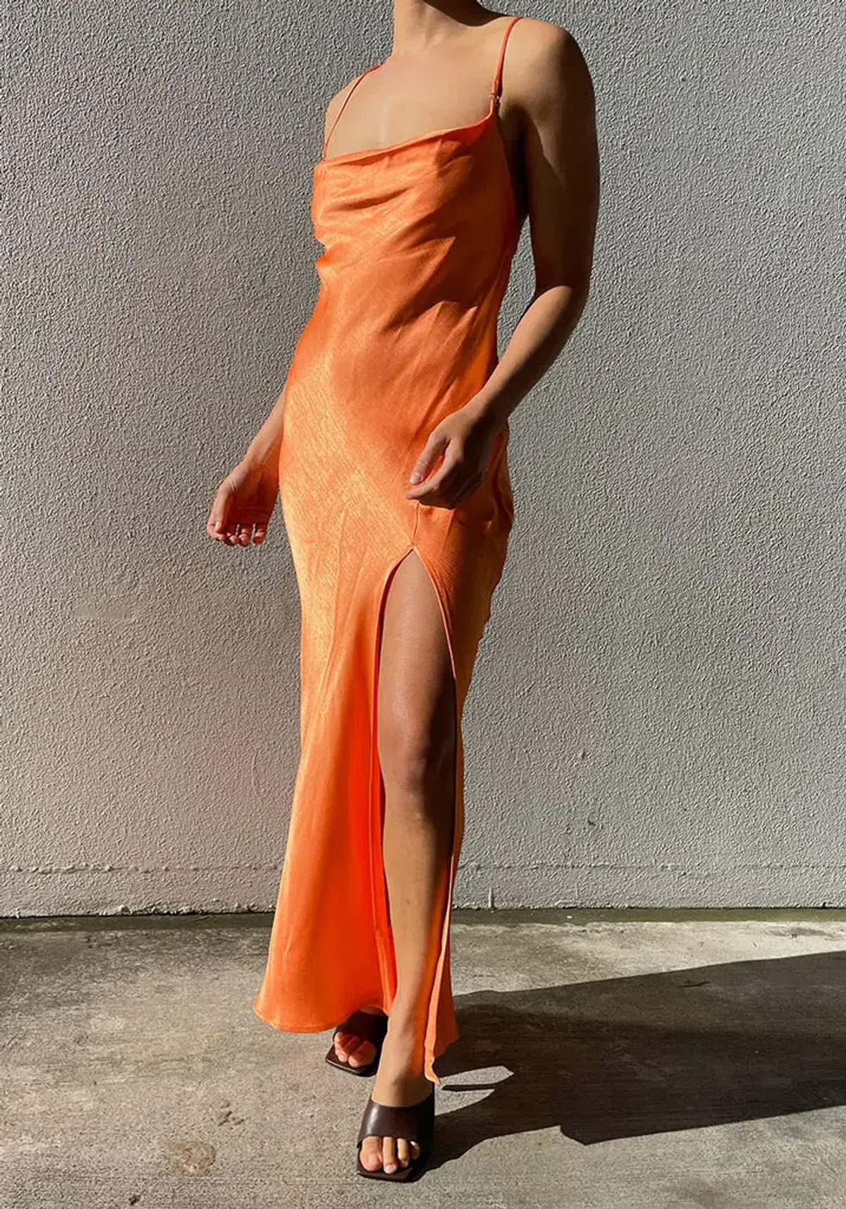 Bec & Bridge Annika Cowl Gown Sorbet Size 8  - Image 11