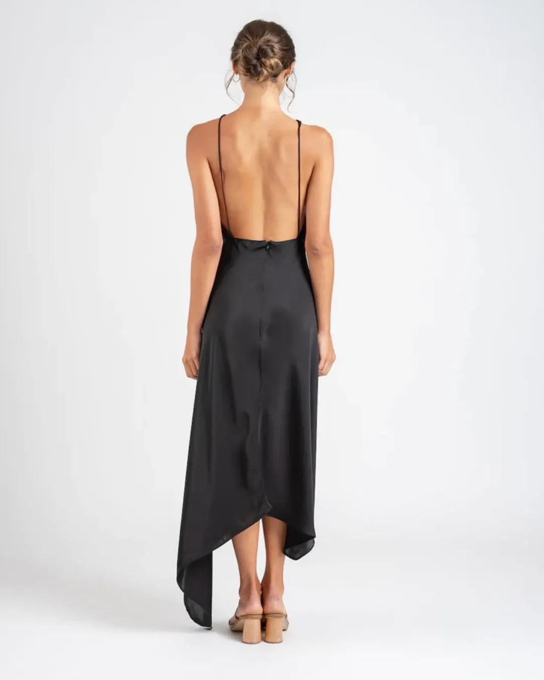 One Fell Swoop Audrey Dress Black Air Po Size 10 for rent on The Volte - main image