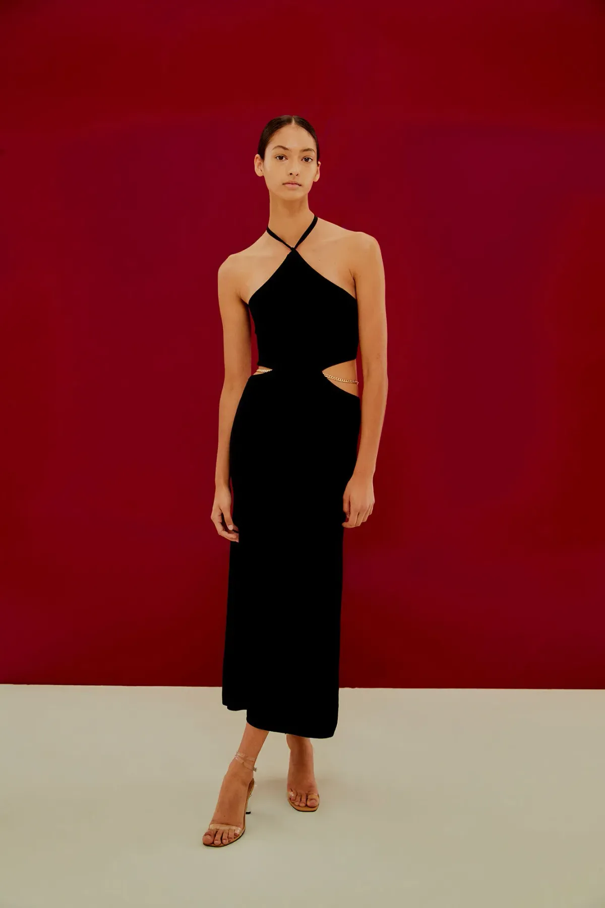 Manning Cartel Limitless Knit Chain Dress Black Size XS - Image 4