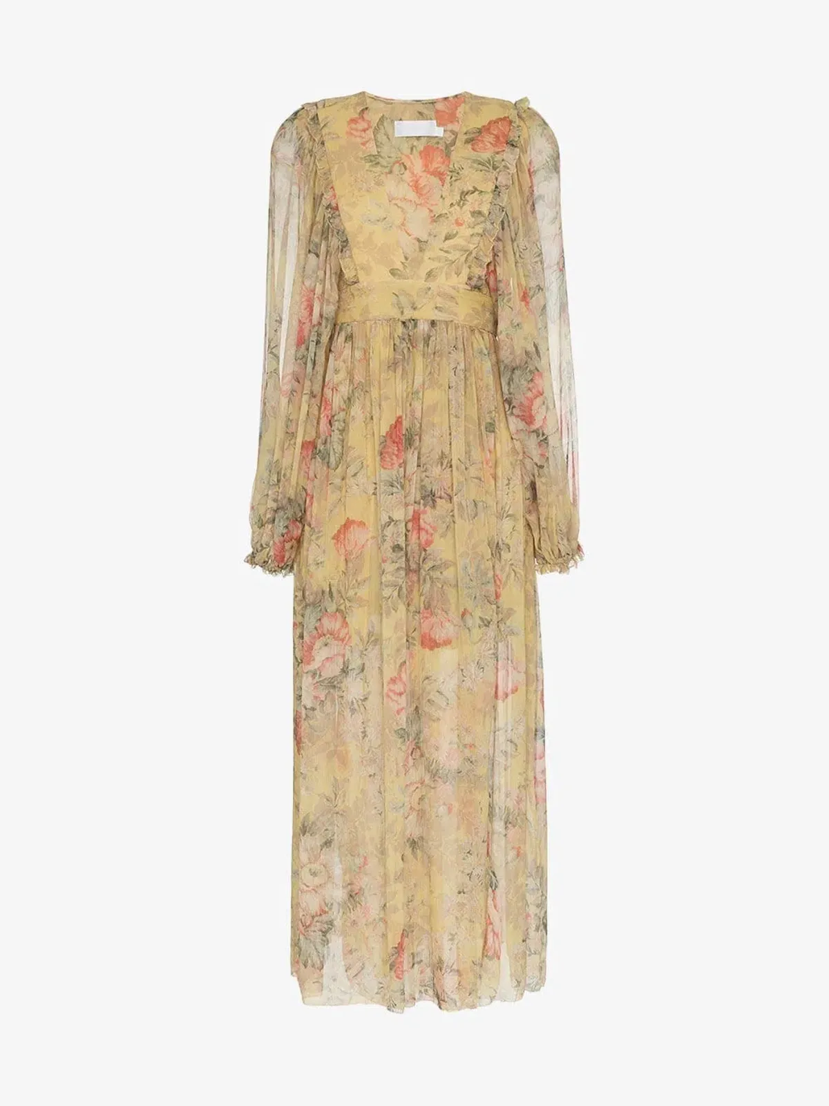 Zimmermann Melody Wrap Maxi Dress Floral Size 1/ AU 10 - Image 5