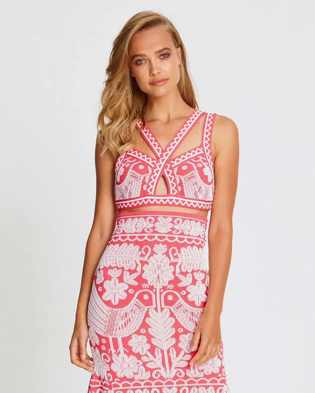 Alice McCall La Javanaise Top & Skirt Set Size 8 for rent on The Volte - main image