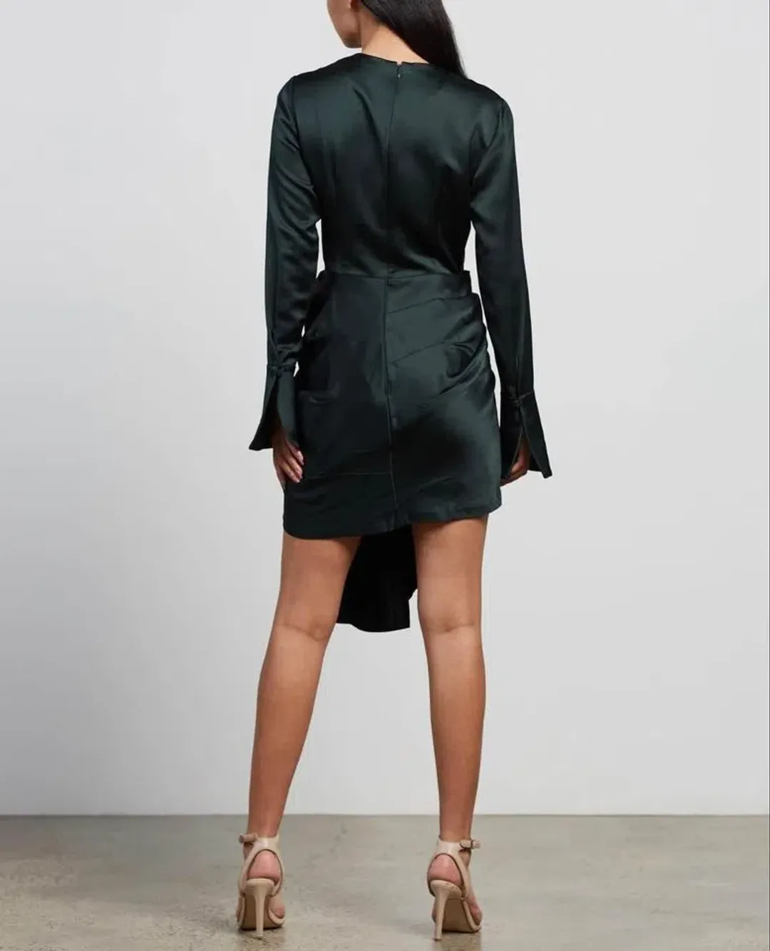 Significant Other Dahlia Dress Deep Pine Size 10 for rent on The Volte - main image