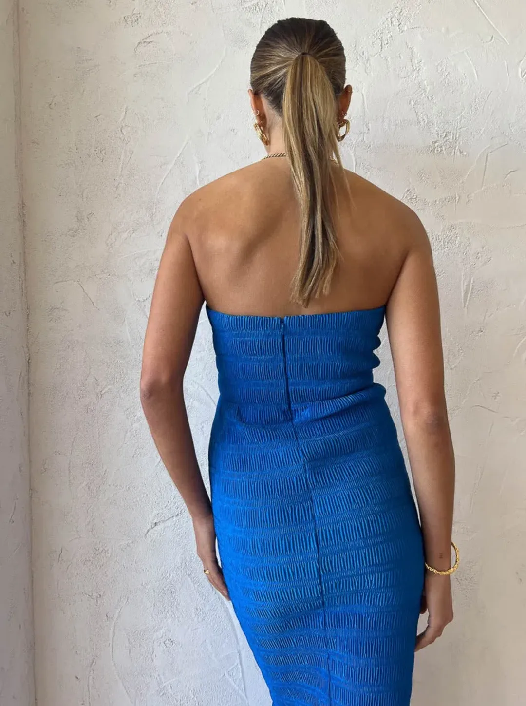 Lidee Aurore Gown in Moroccan Blue Size 10 for rent on The Volte - main image