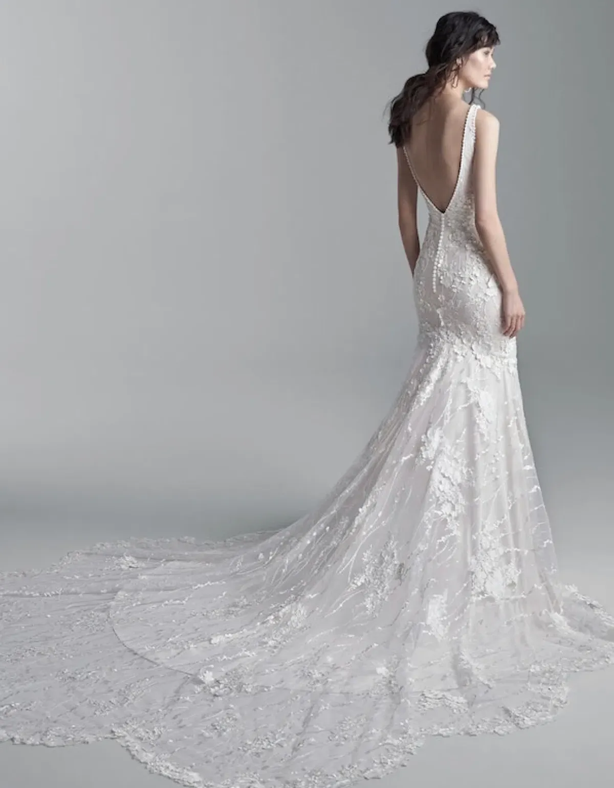 Sottero And Midgley Wedding Dress White Size 10  - Image 4