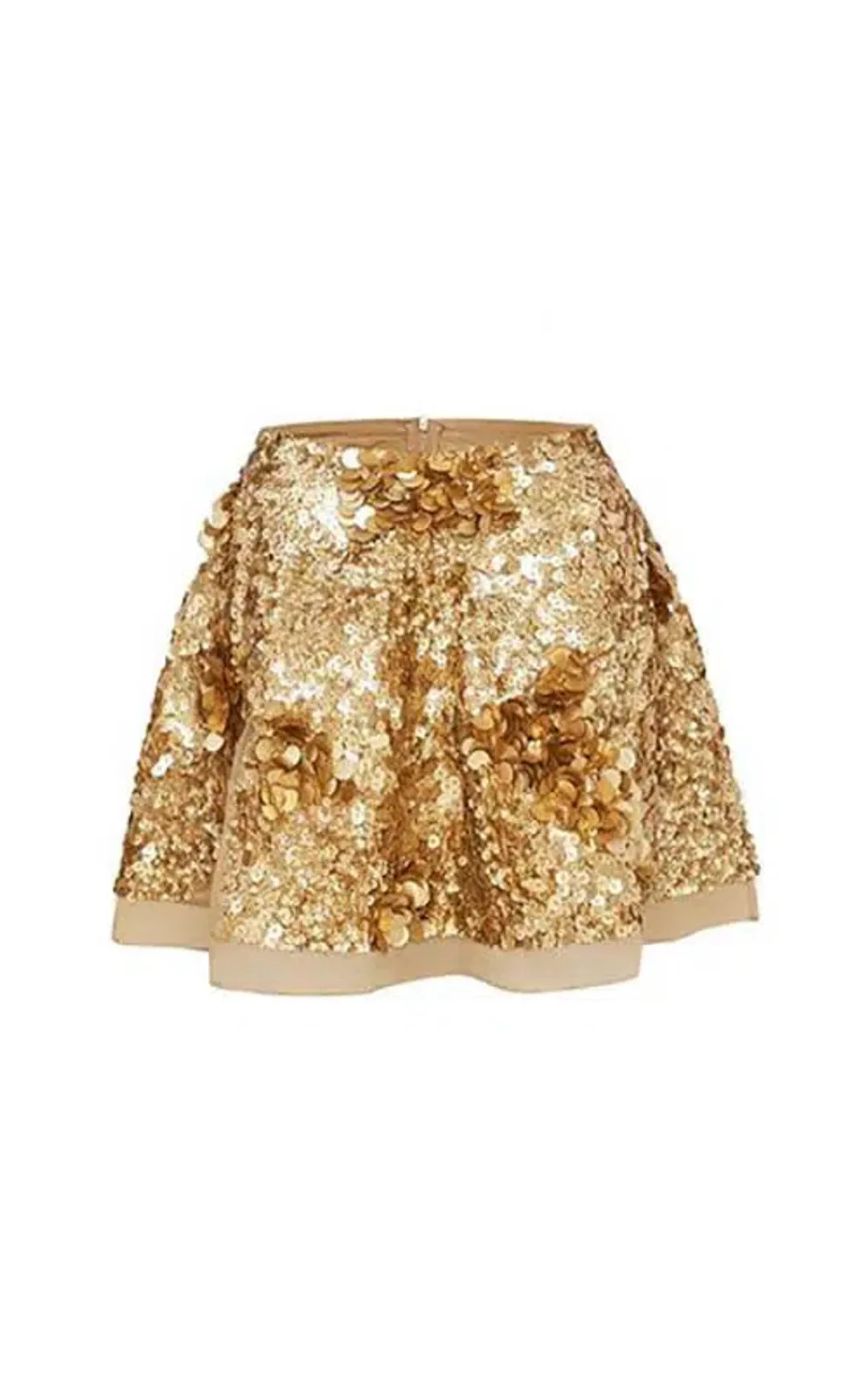 Aje Sorian Skirt Gold Size 10 for rent on The Volte - main image