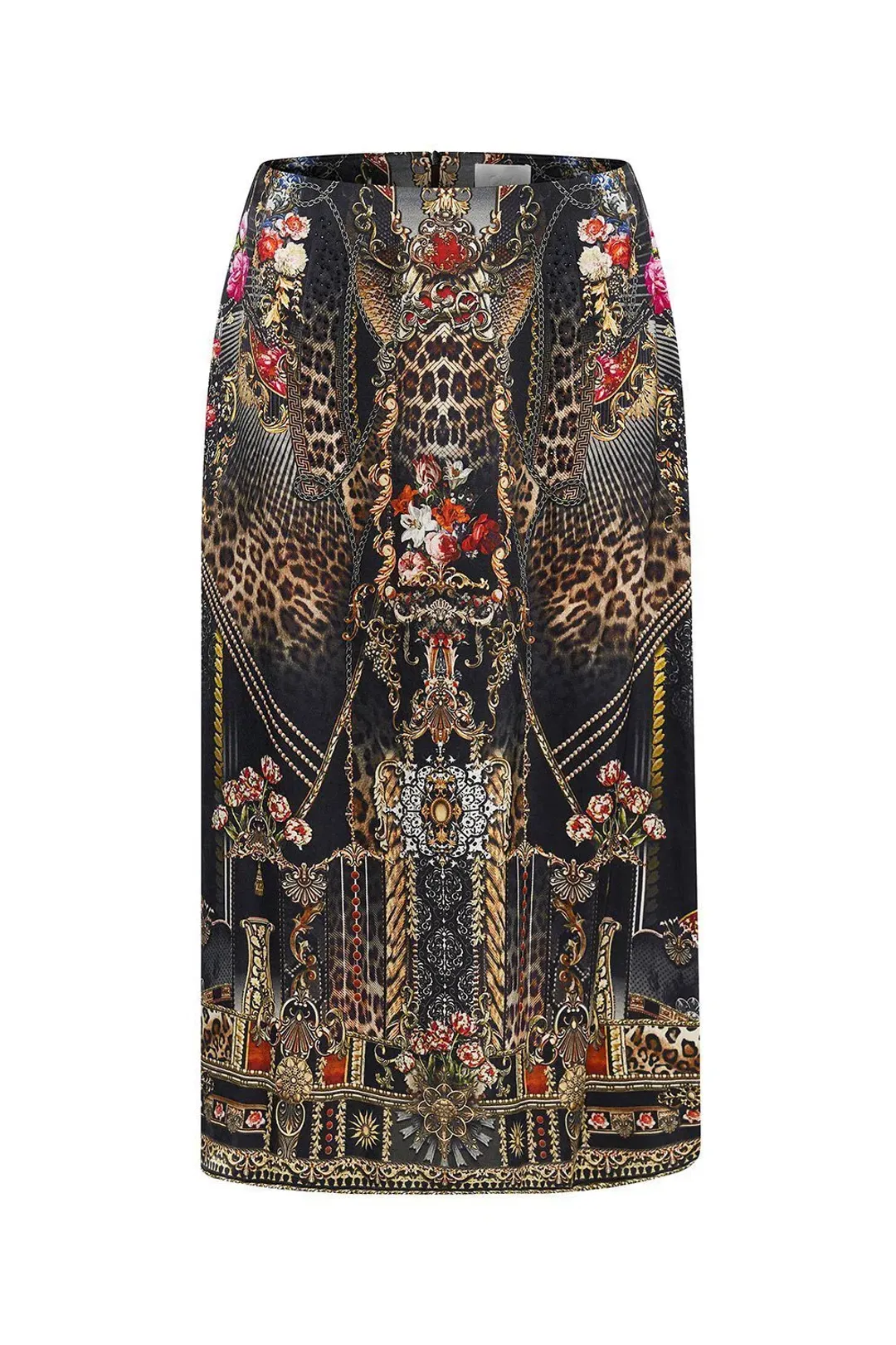 Camilla Slip Midi Skirt Gothic Goddess Size 12 for rent on The Volte - main image